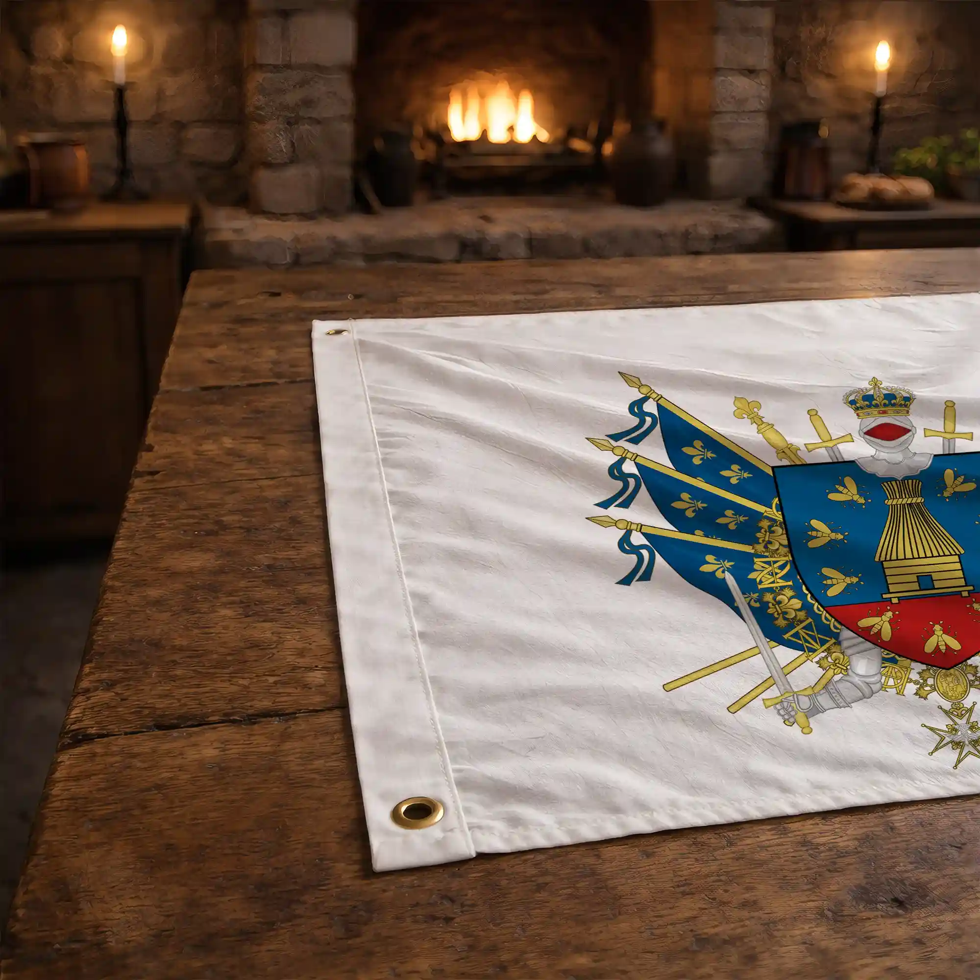 Drapeau - Blason de Maisons-Alfort - Image 2