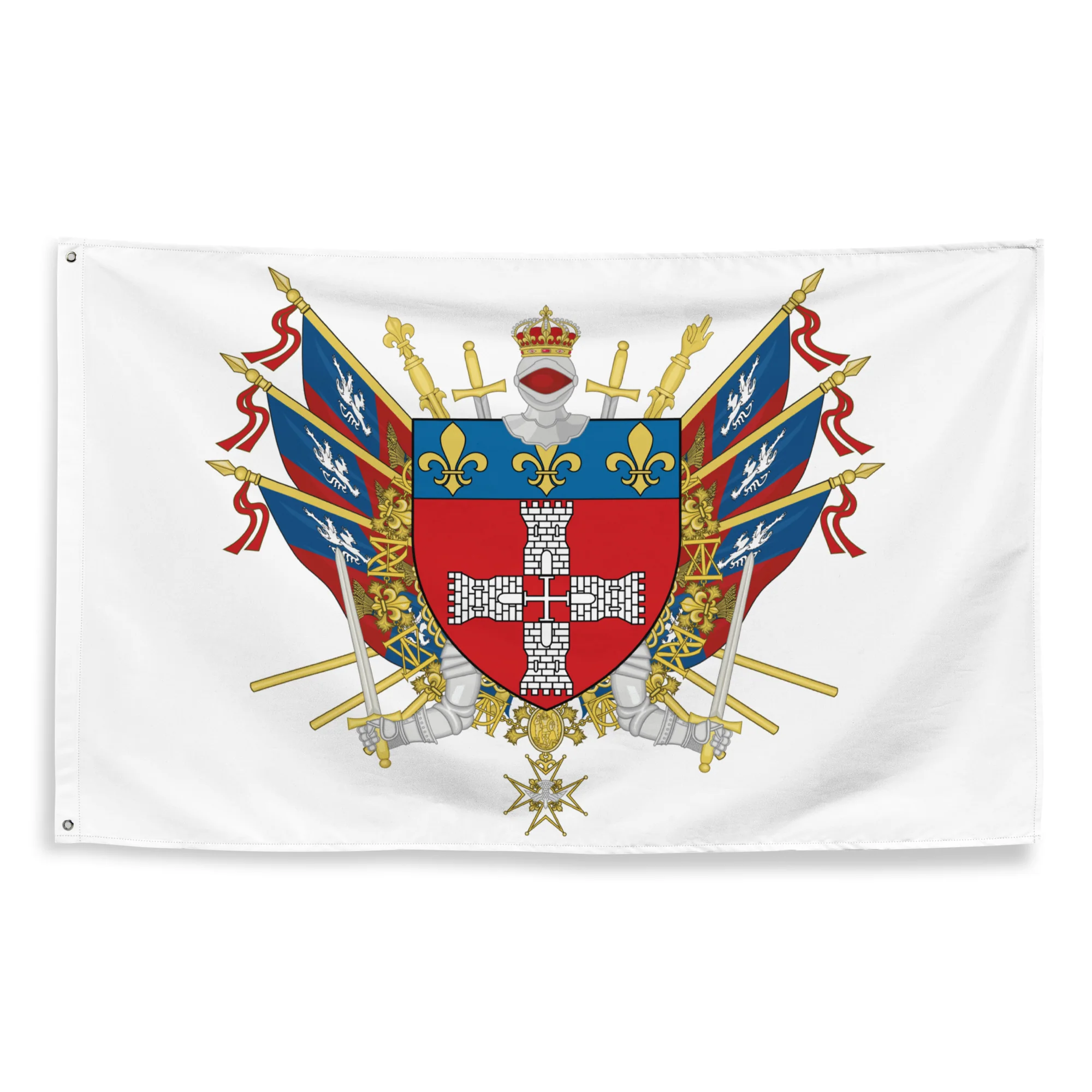 Drapeau - Blason de Marmande