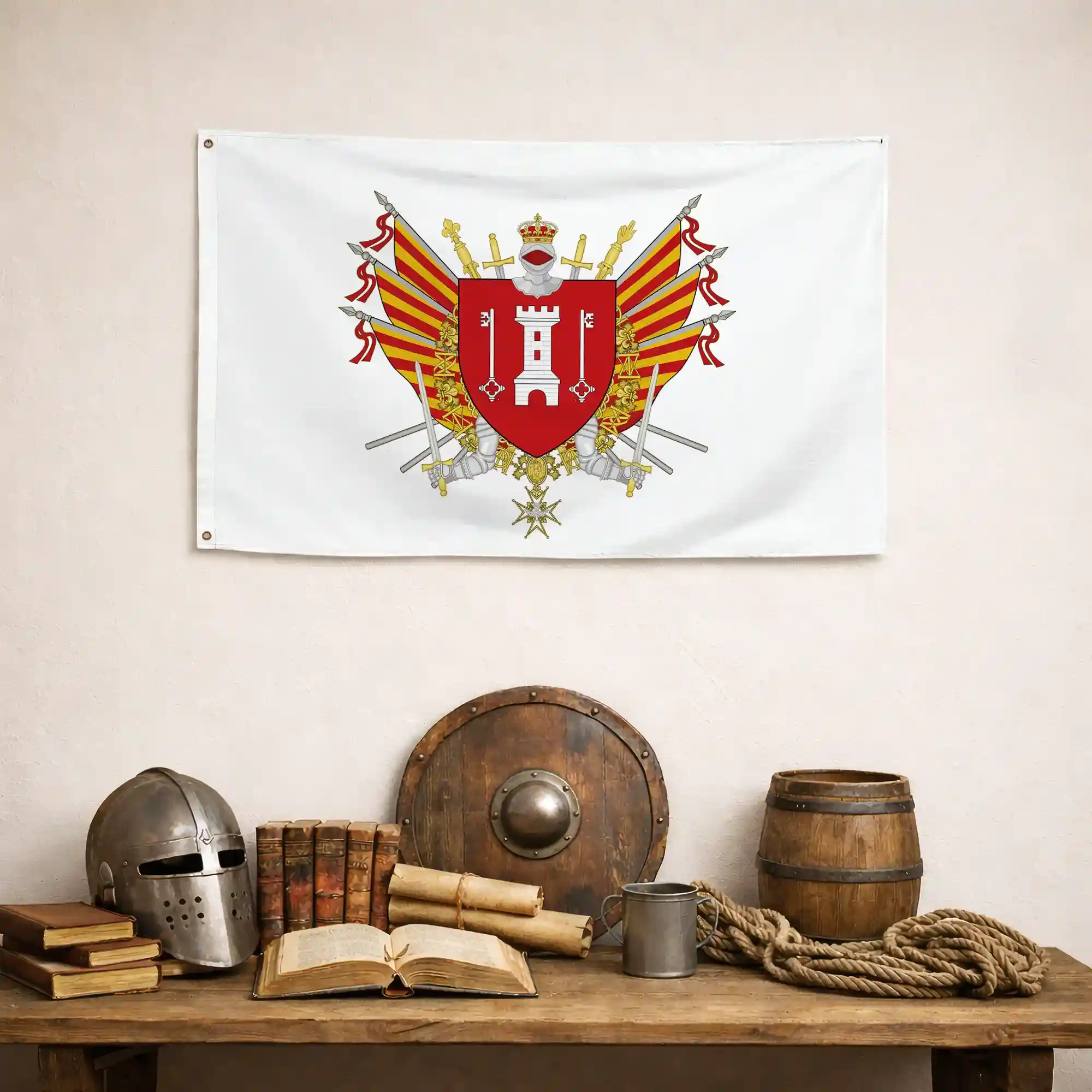 Drapeau - Blason de Martigues - Image 4
