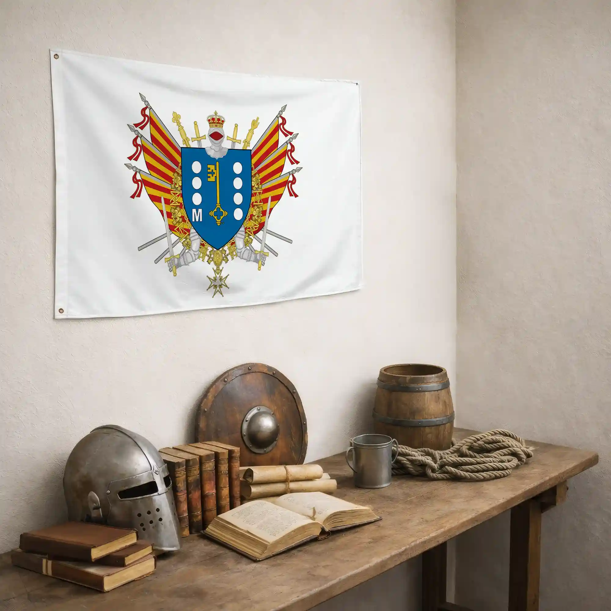 Drapeau - Blason de Miramas - Image 5
