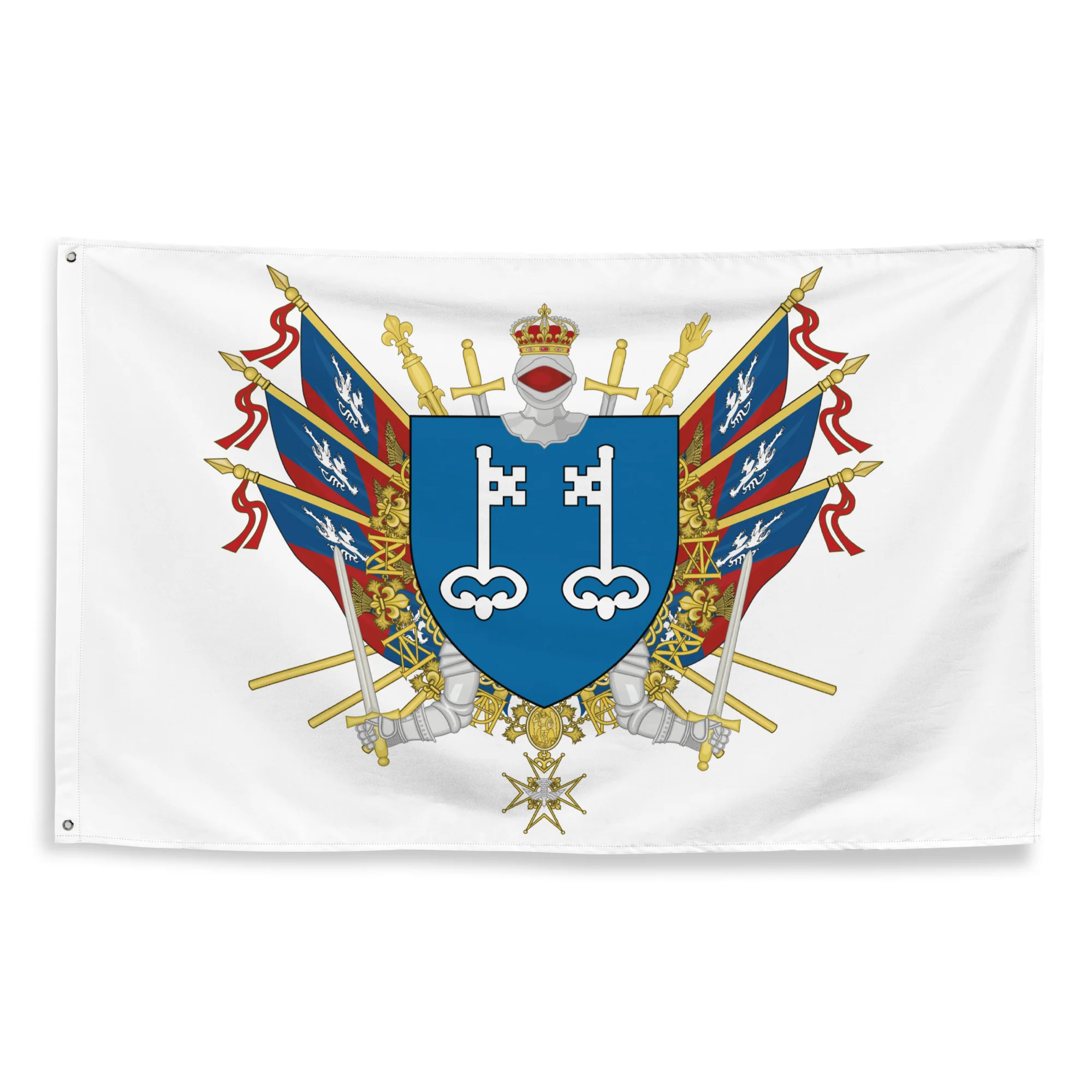 Drapeau - Blason de Mont-de-Marsan