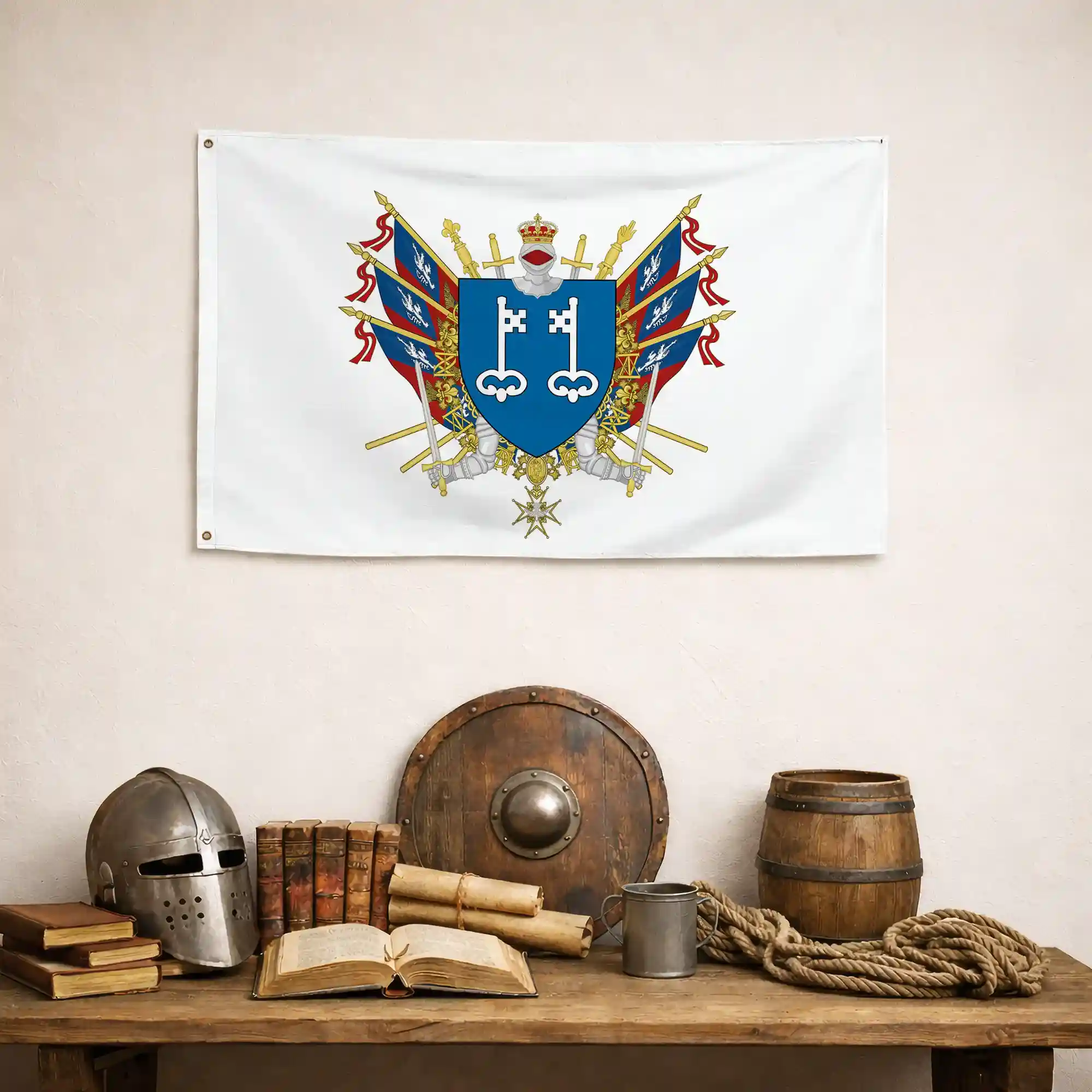 Drapeau - Blason de Mont-de-Marsan - Image 4