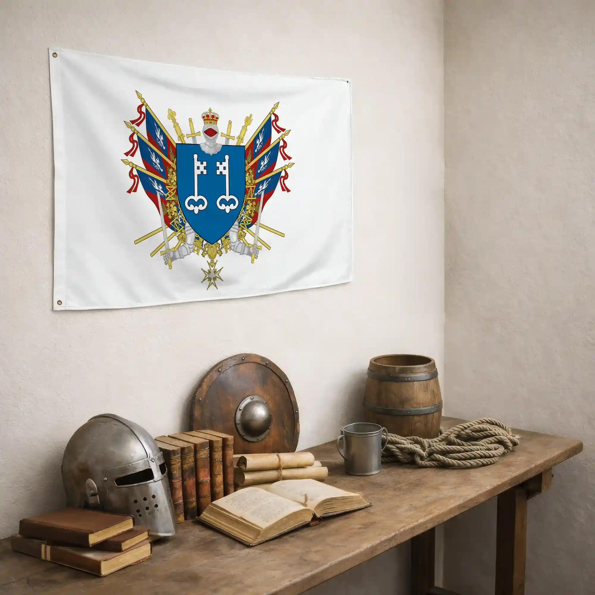 Drapeau - Blason de Mont-de-Marsan - Image 5