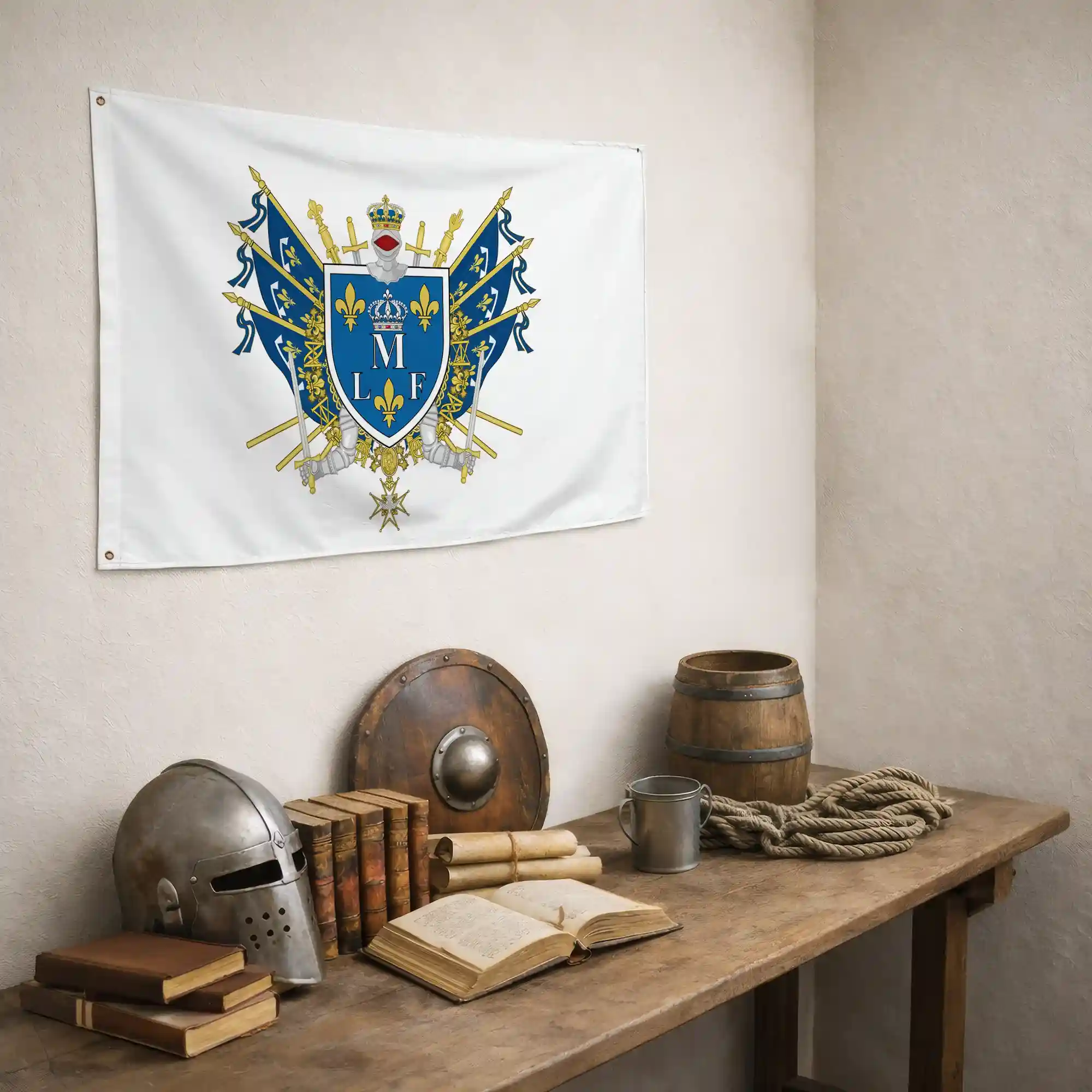 Drapeau - Blason de Montargis - Image 5