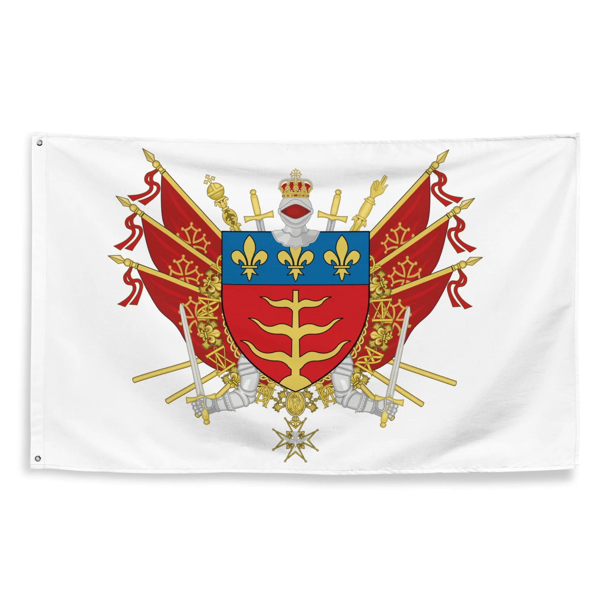 Drapeau - Blason de Montauban
