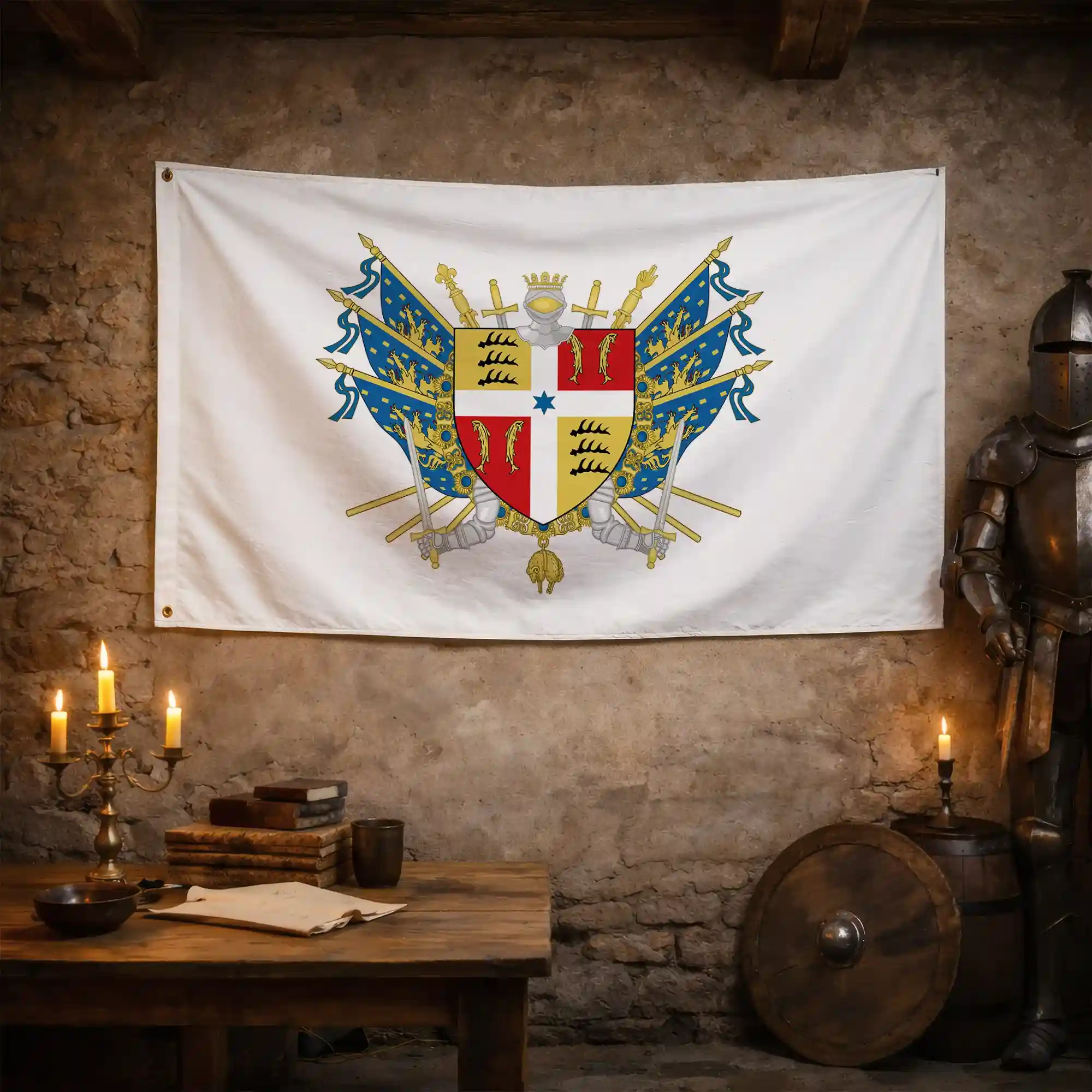 Drapeau - Blason de Montbéliard - Image 3