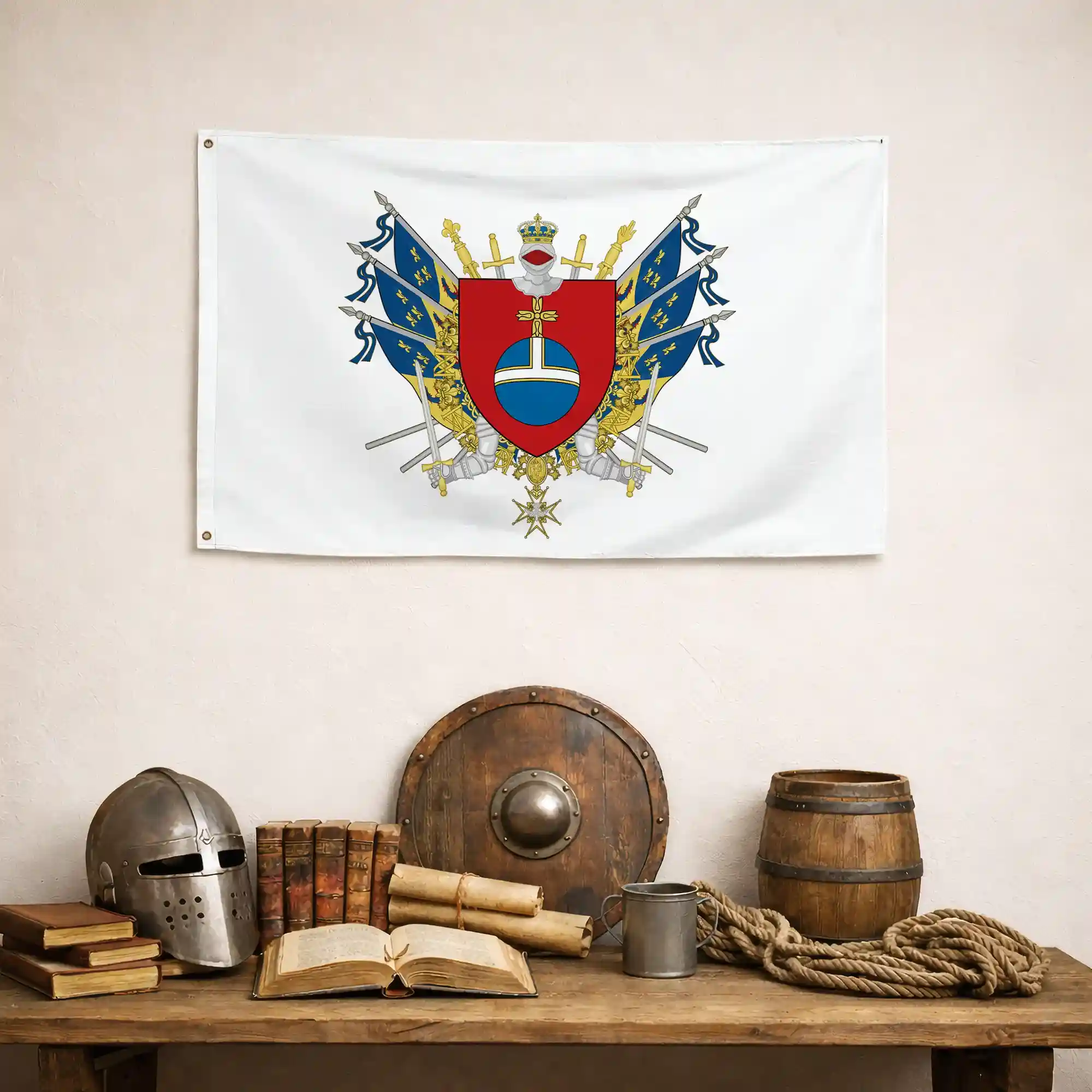 Drapeau - Blason de Montélimar - Image 4