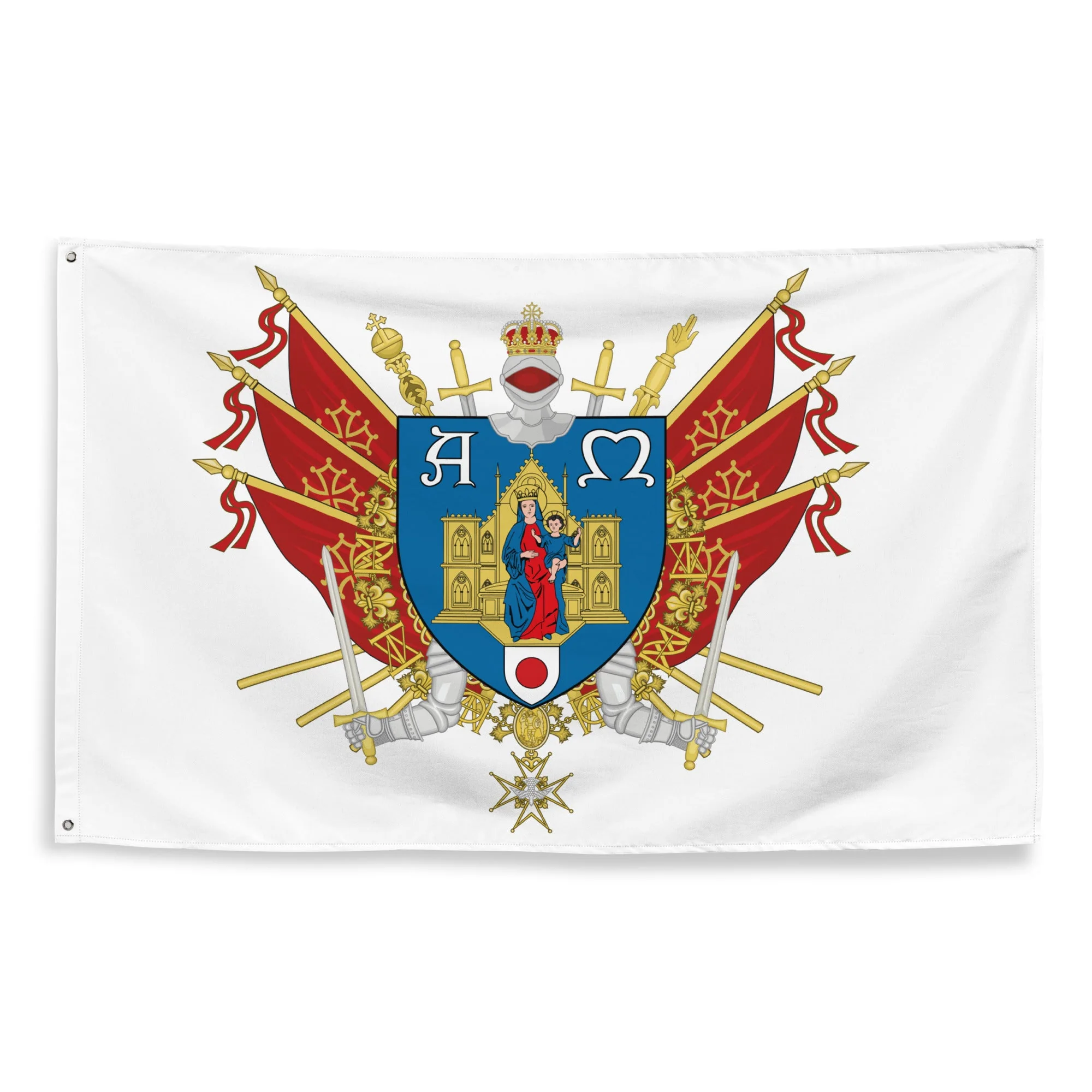 Drapeau - Blason de Montpellier