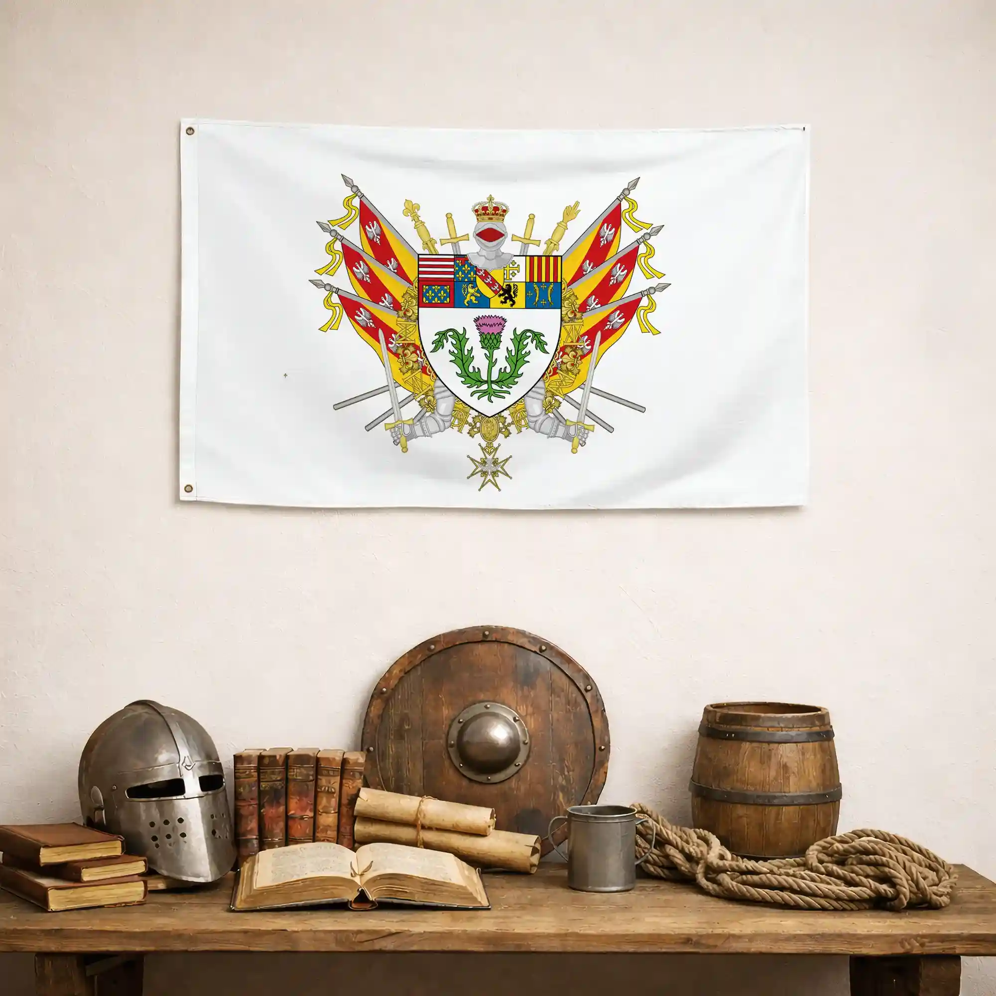 Drapeau - Blason de Nancy - Image 4