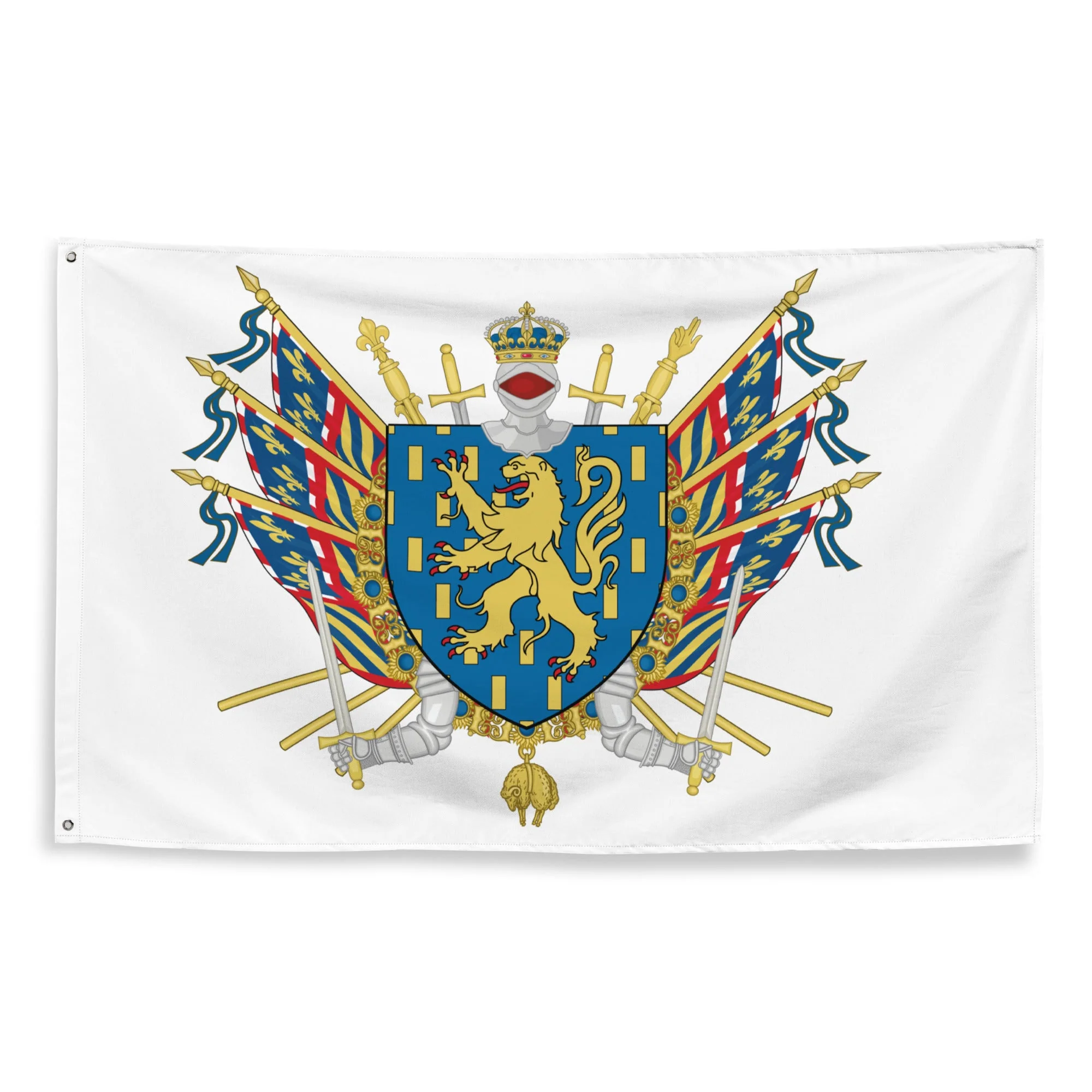 Drapeau - Blason de Nevers