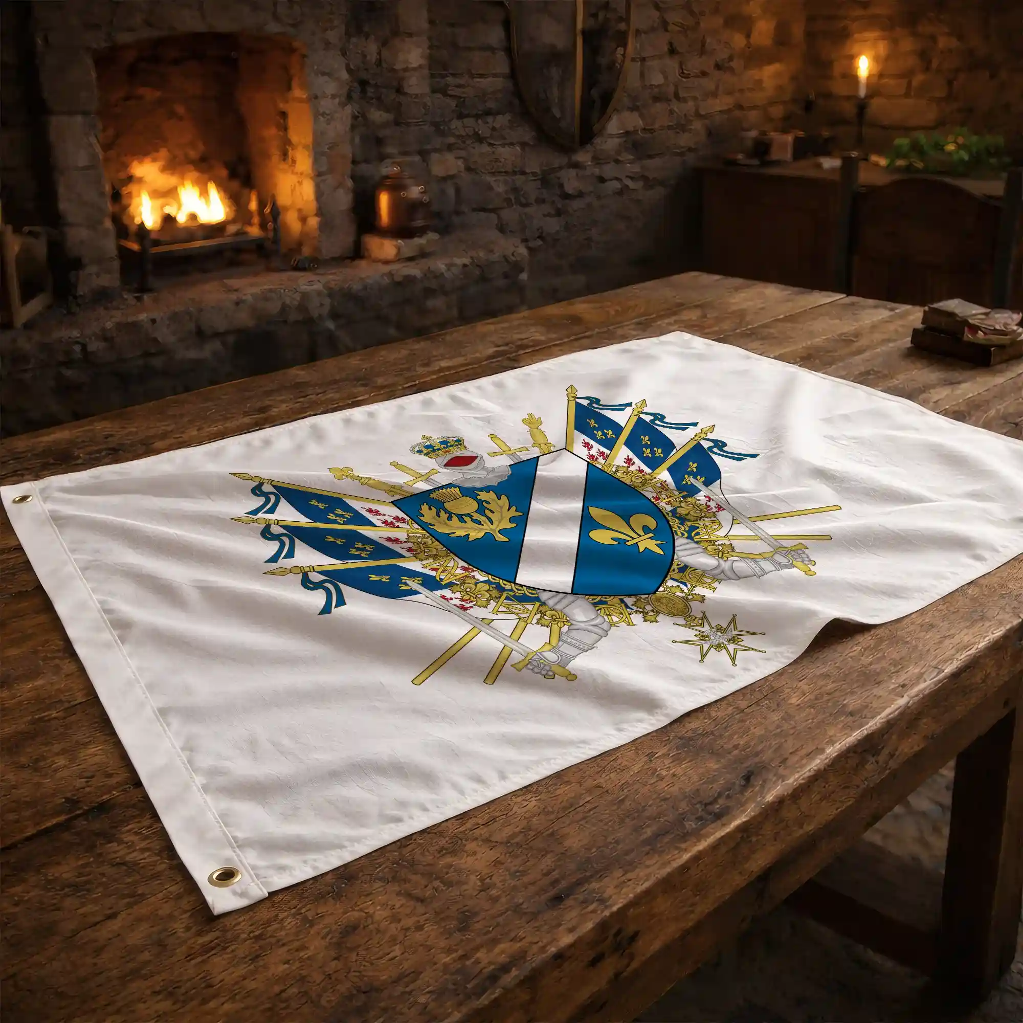 Drapeau - Blason de Nogent-sur-Oise - Image 2
