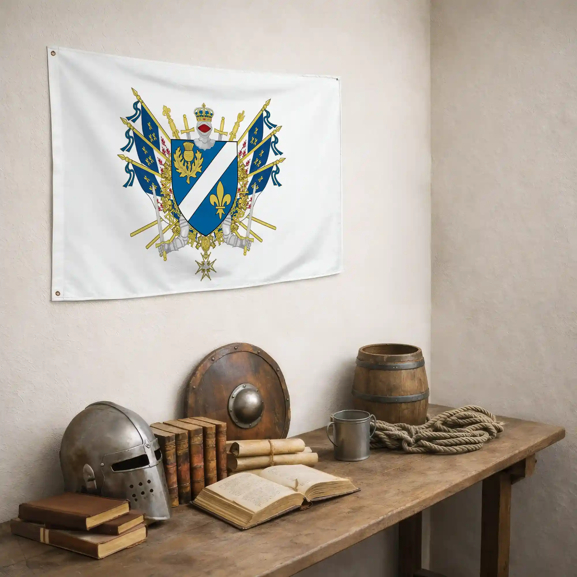 Drapeau - Blason de Nogent-sur-Oise - Image 5
