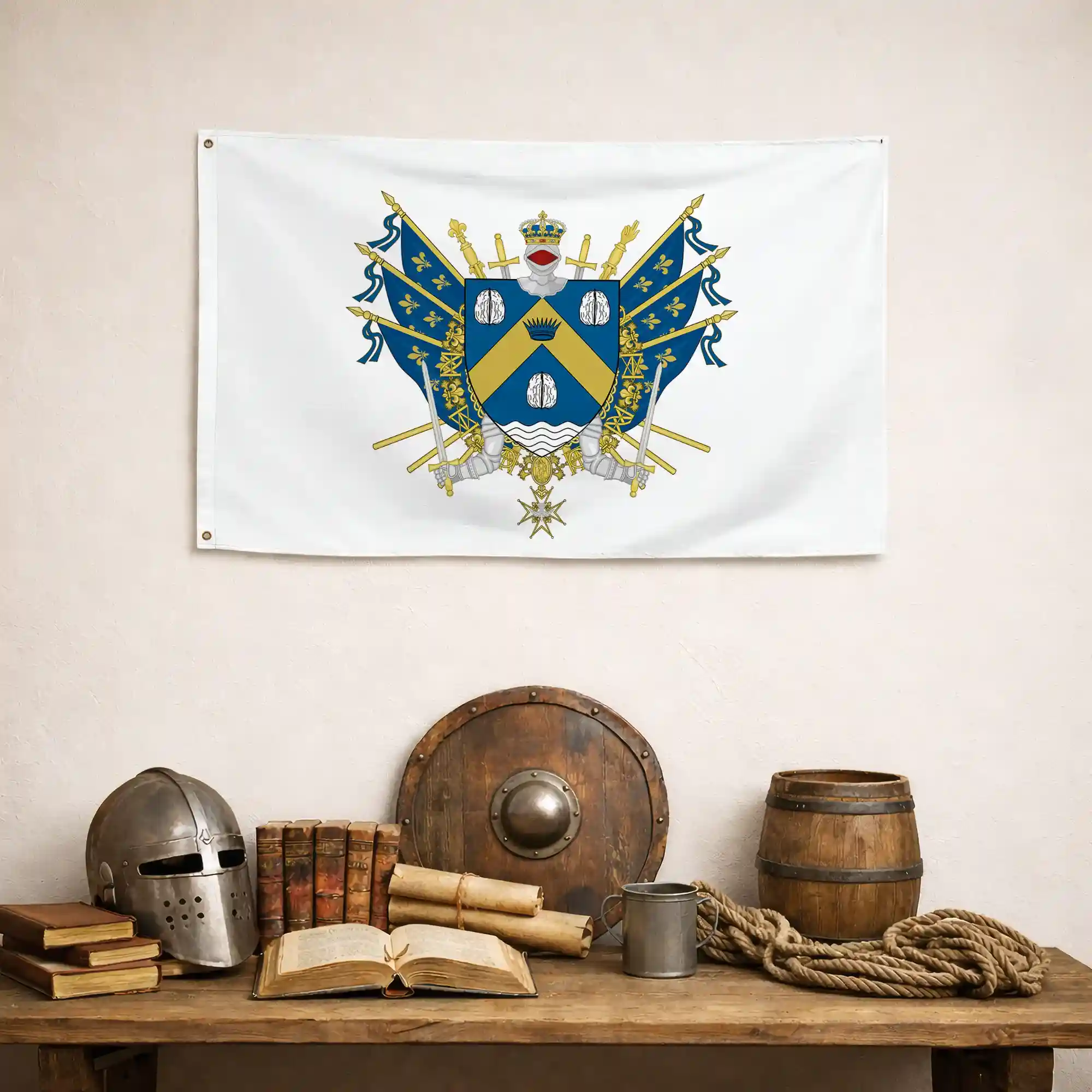 Drapeau - Blason de Noisy-le-Grand - Image 4