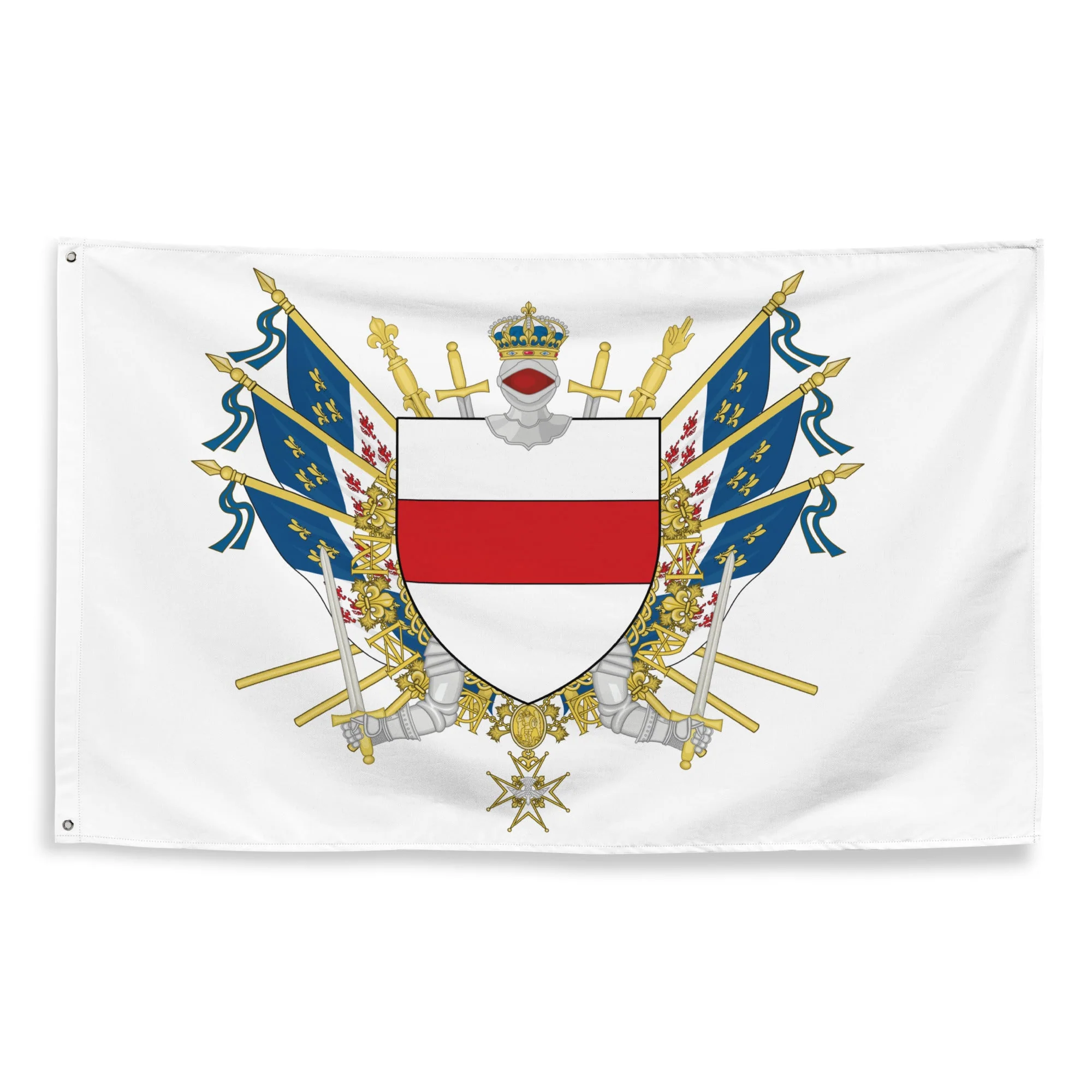 Drapeau - Blason de Noyon