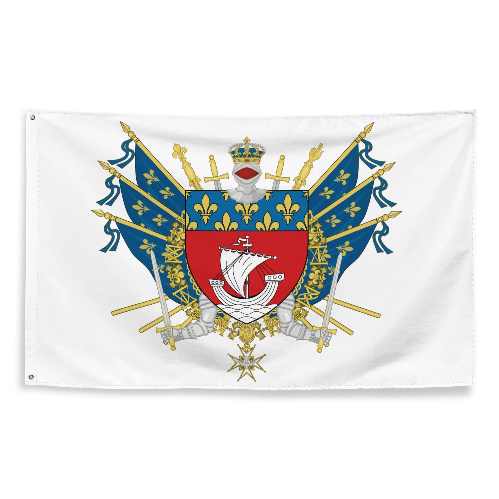 Drapeau - Blason de Paris (75)
