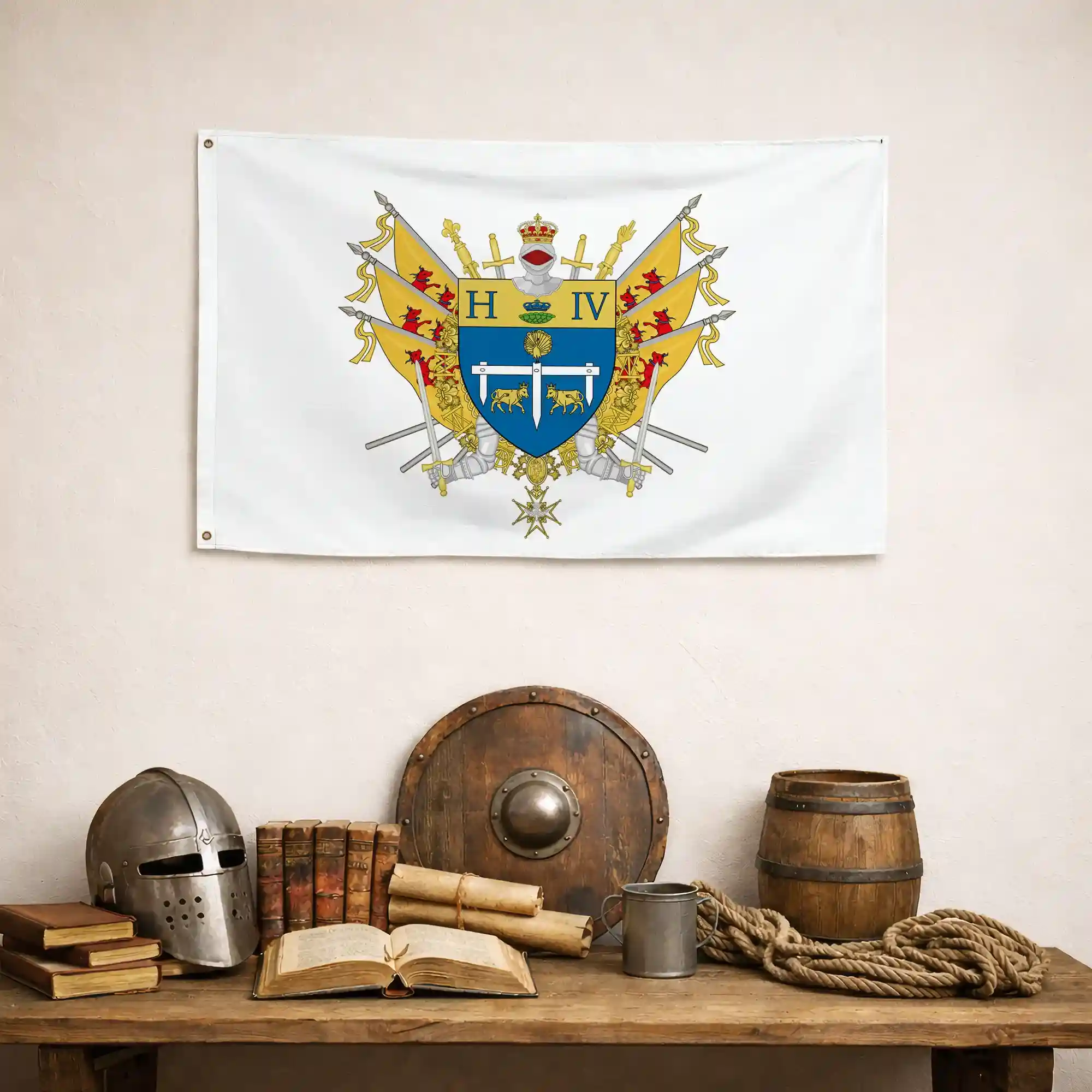 Drapeau - Blason de Pau - Image 4