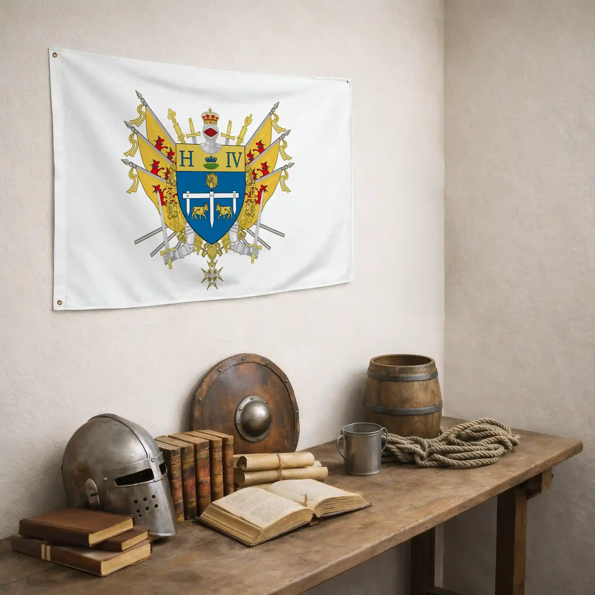 Drapeau - Blason de Pau - Image 5