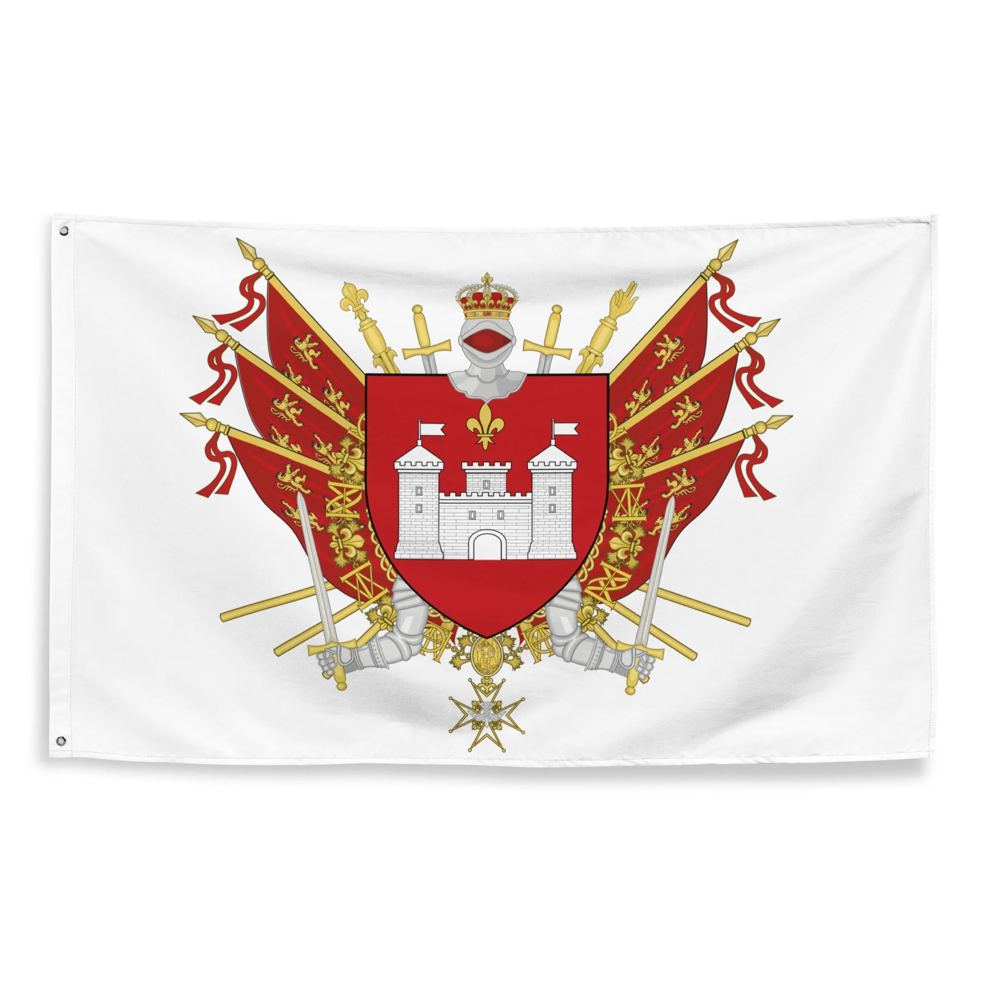 Drapeau - Blason de Périgueux