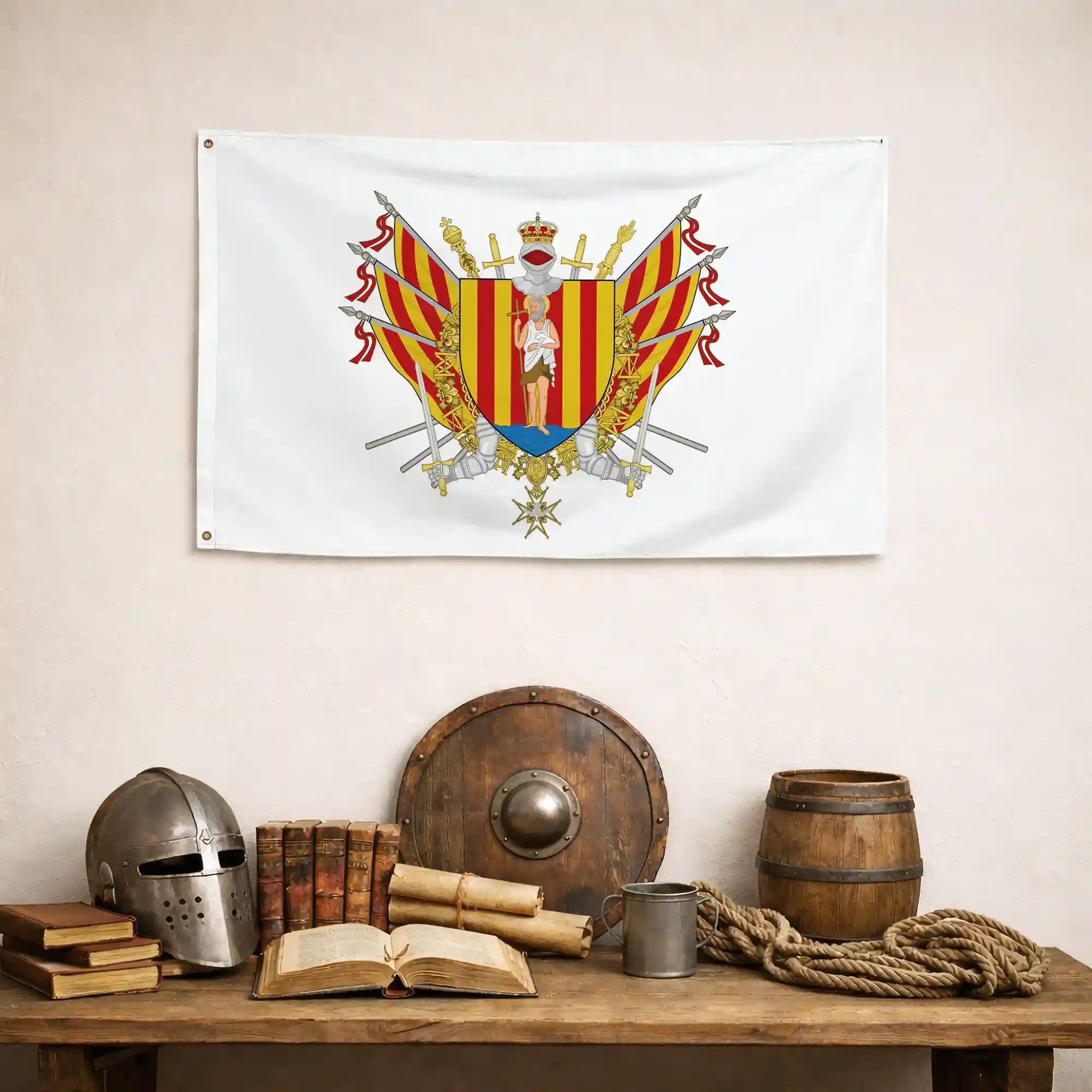 Drapeau - Blason de Perpignan - Image 4