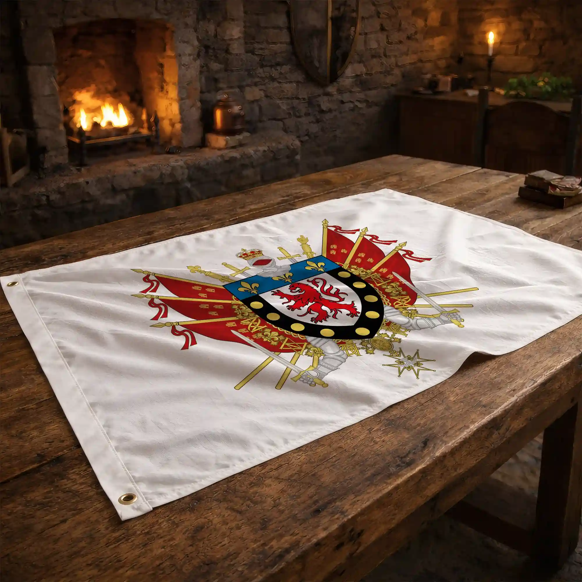 Drapeau - Blason de Poitiers - Image 2