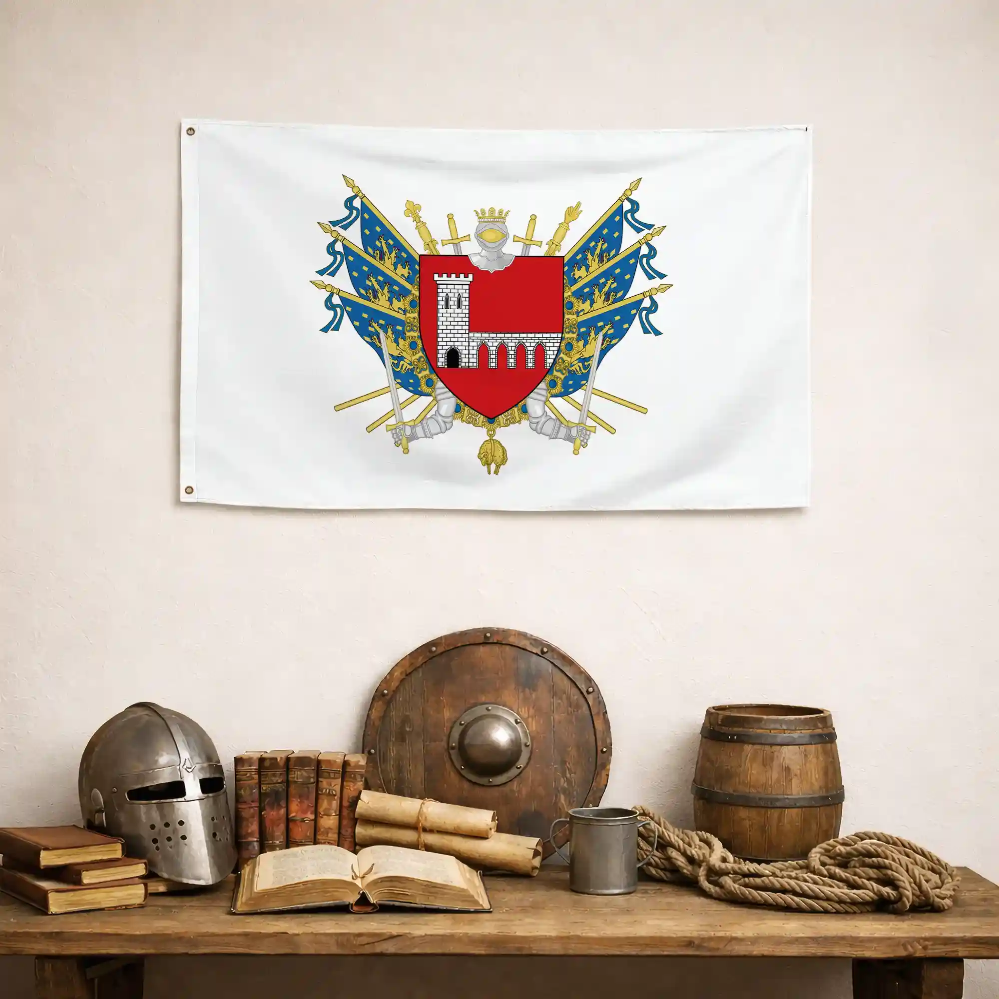 Drapeau - Blason de Pontarlier - Image 4