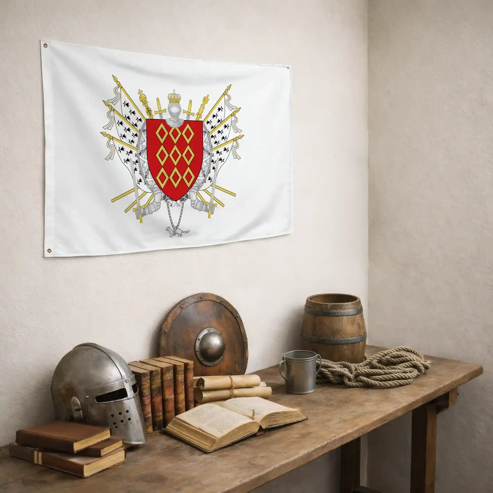 Drapeau - Blason de Pontivy - Image 5