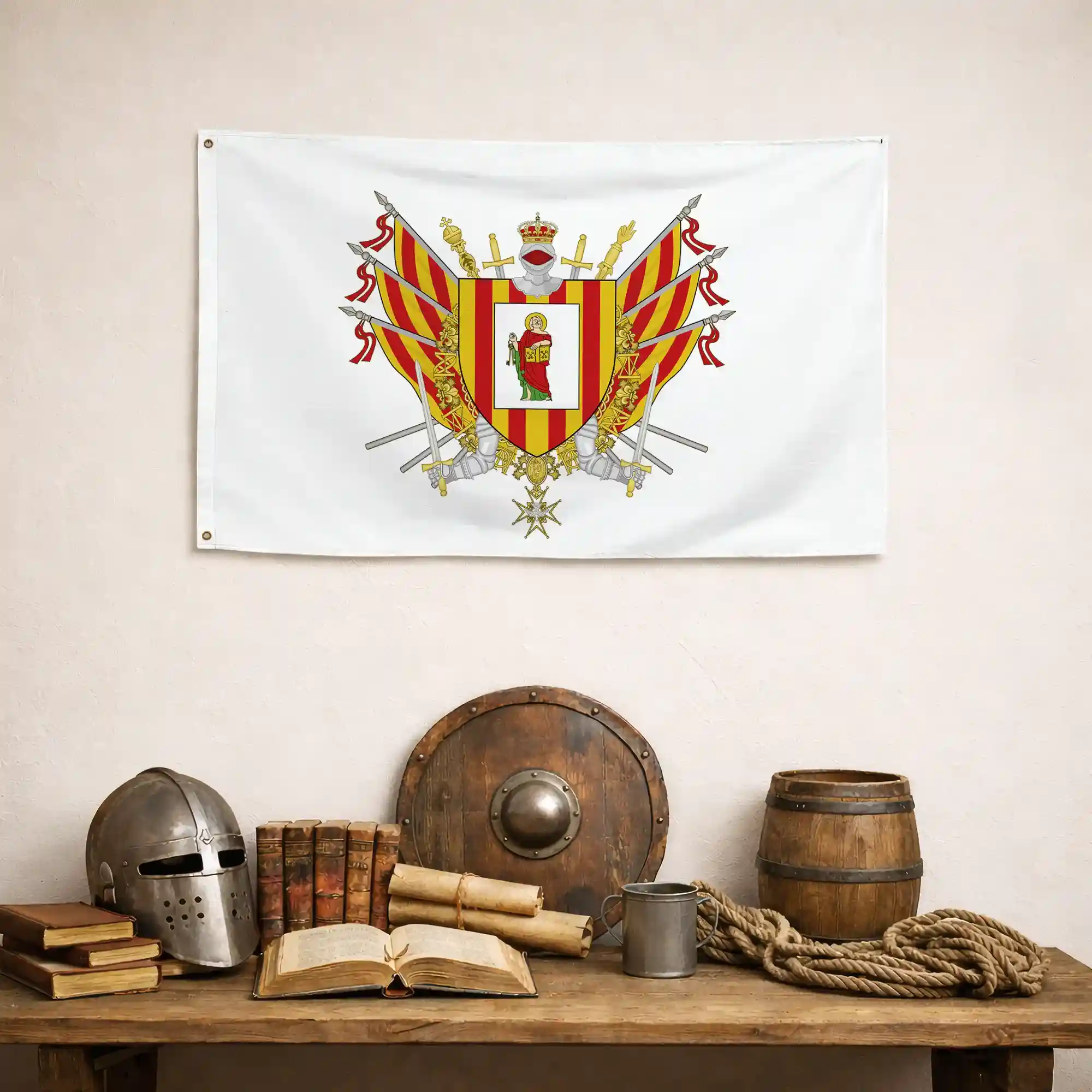 Drapeau - Blason de Prades - Image 4