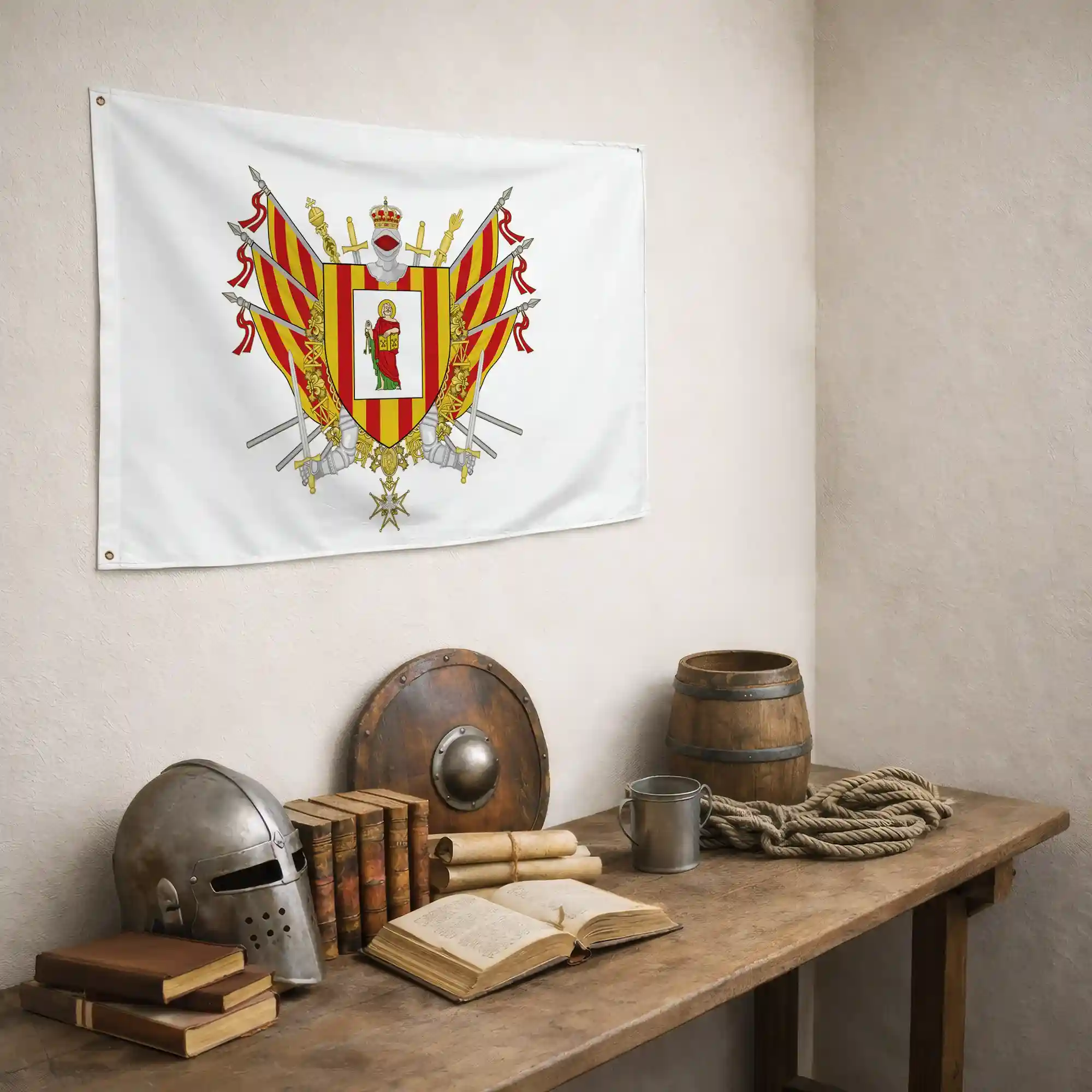 Drapeau - Blason de Prades - Image 5