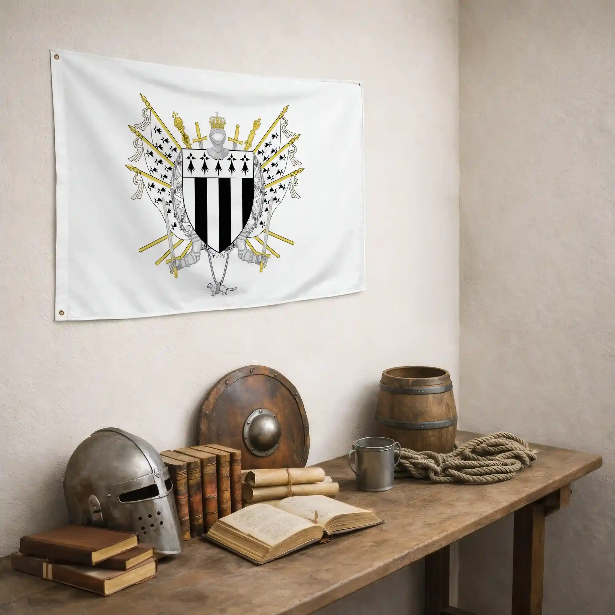 Drapeau - Blason de Rennes - Image 5