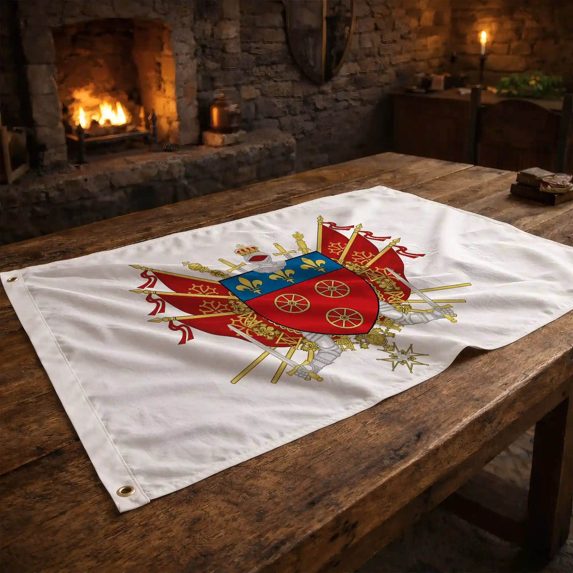 Drapeau - Blason de Rodez - Image 2