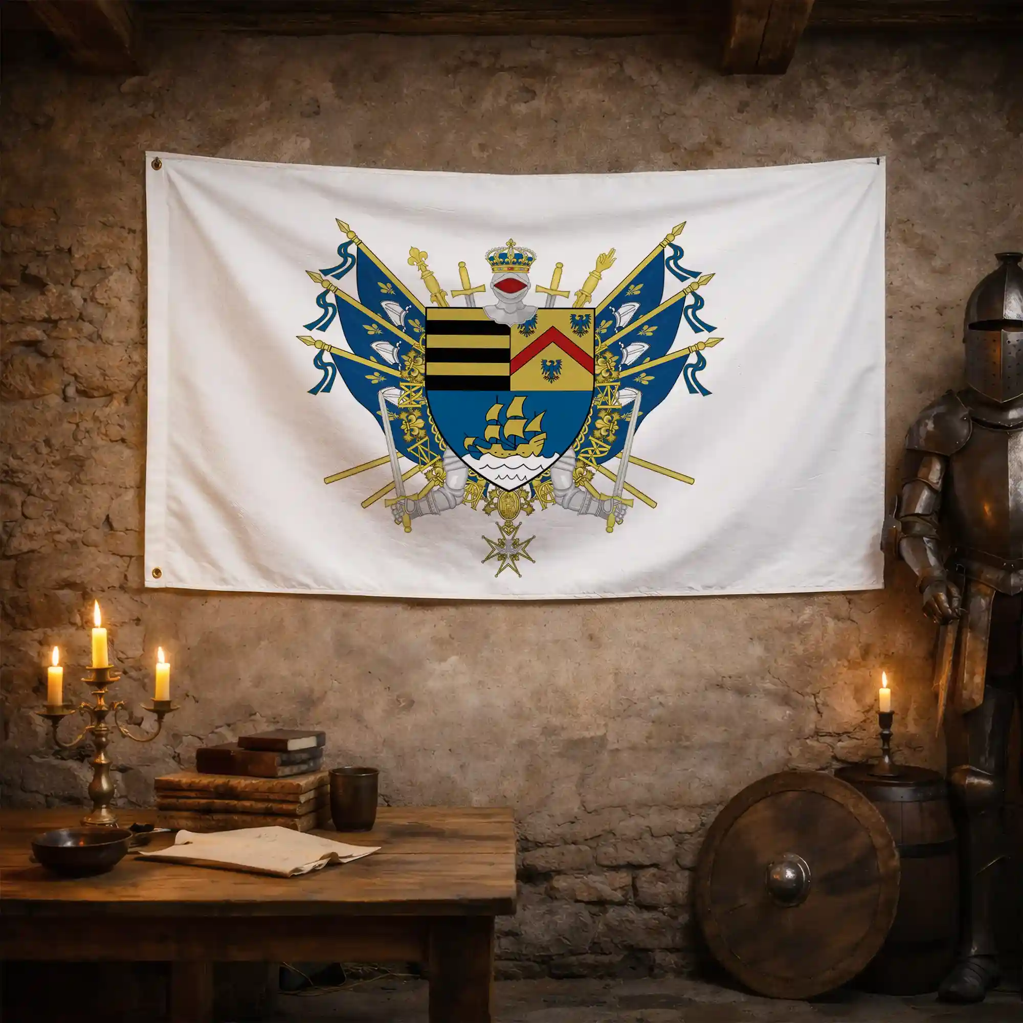 Drapeau - Blason de Royan - Image 3