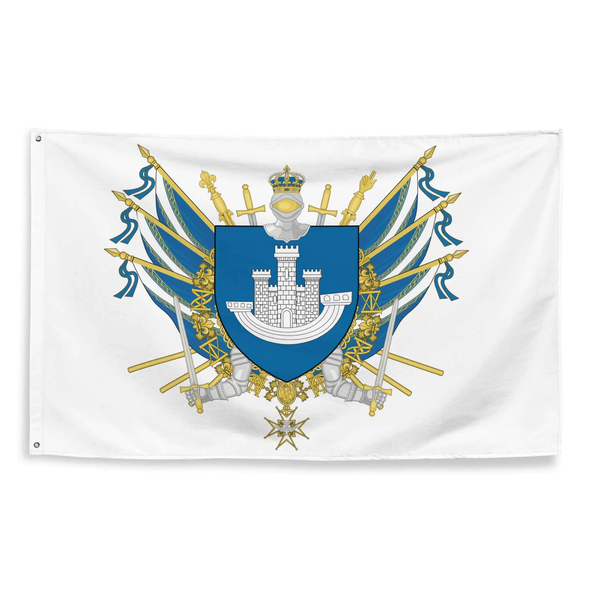 Drapeau - Blason de Saint-Dizier