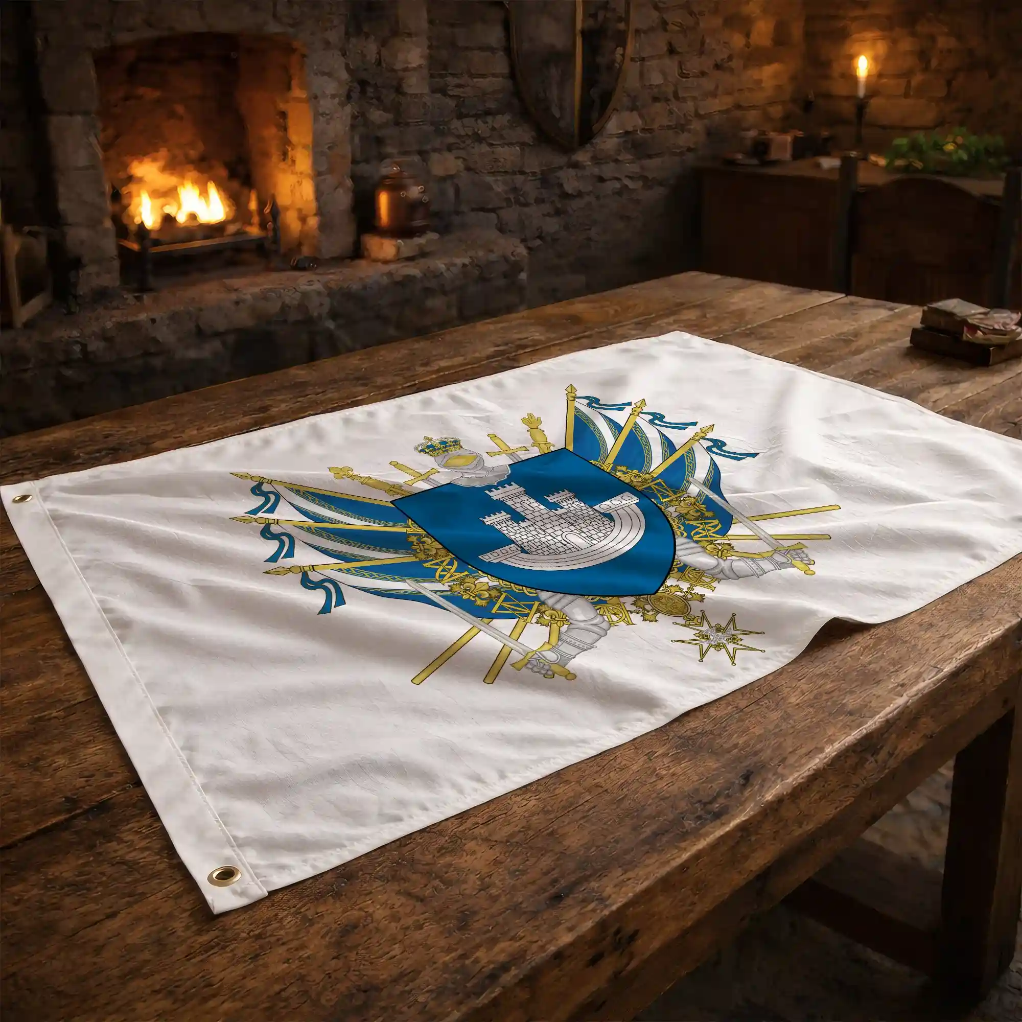 Drapeau - Blason de Saint-Dizier - Image 2