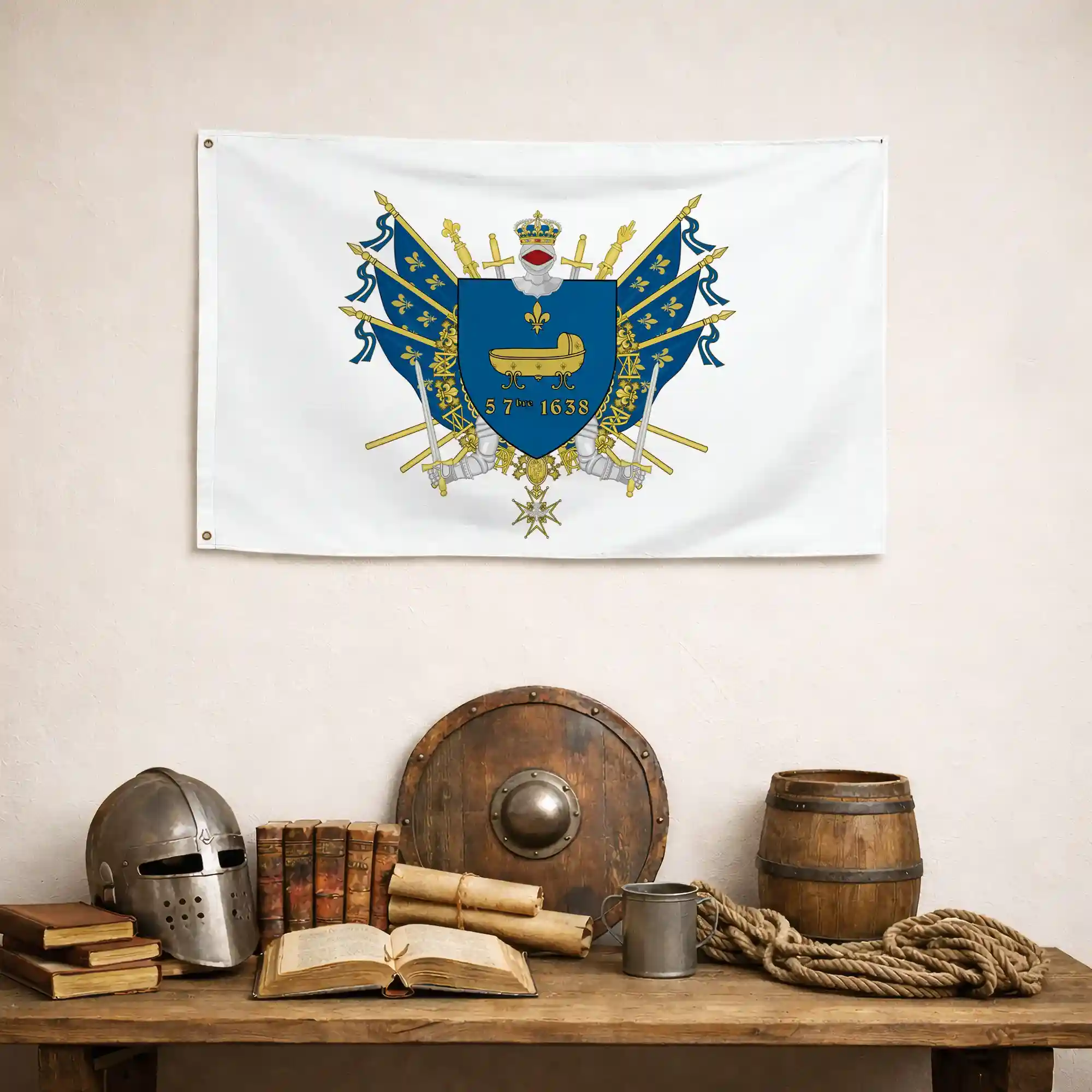 Drapeau - Blason de Saint-Germain-en-Laye - Image 4