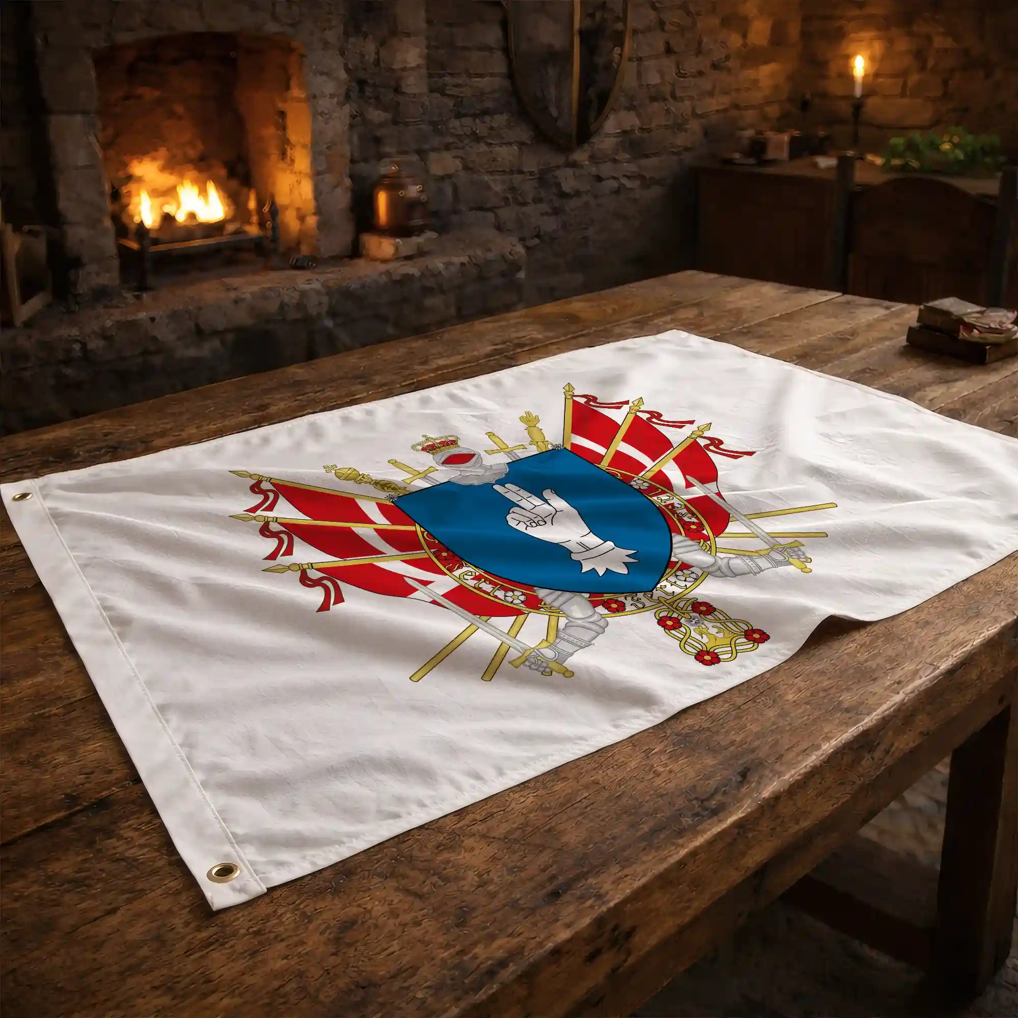 Drapeau - Blason de Saint-Jean-de-Maurienne - Image 2