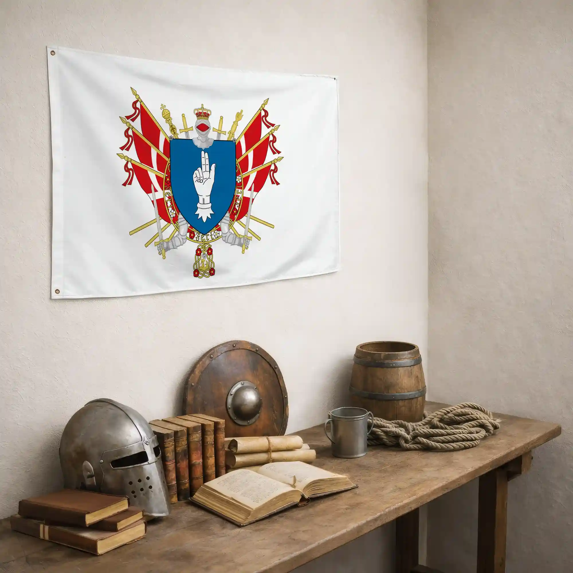 Drapeau - Blason de Saint-Jean-de-Maurienne - Image 5