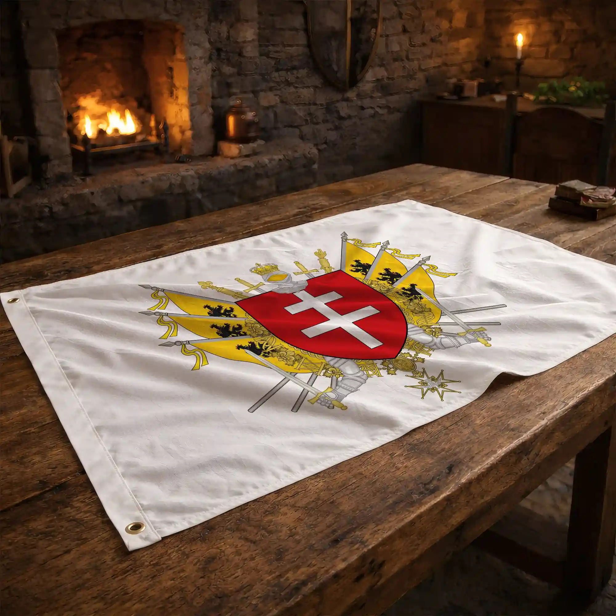 Drapeau - Blason de Saint-Omer - Image 2