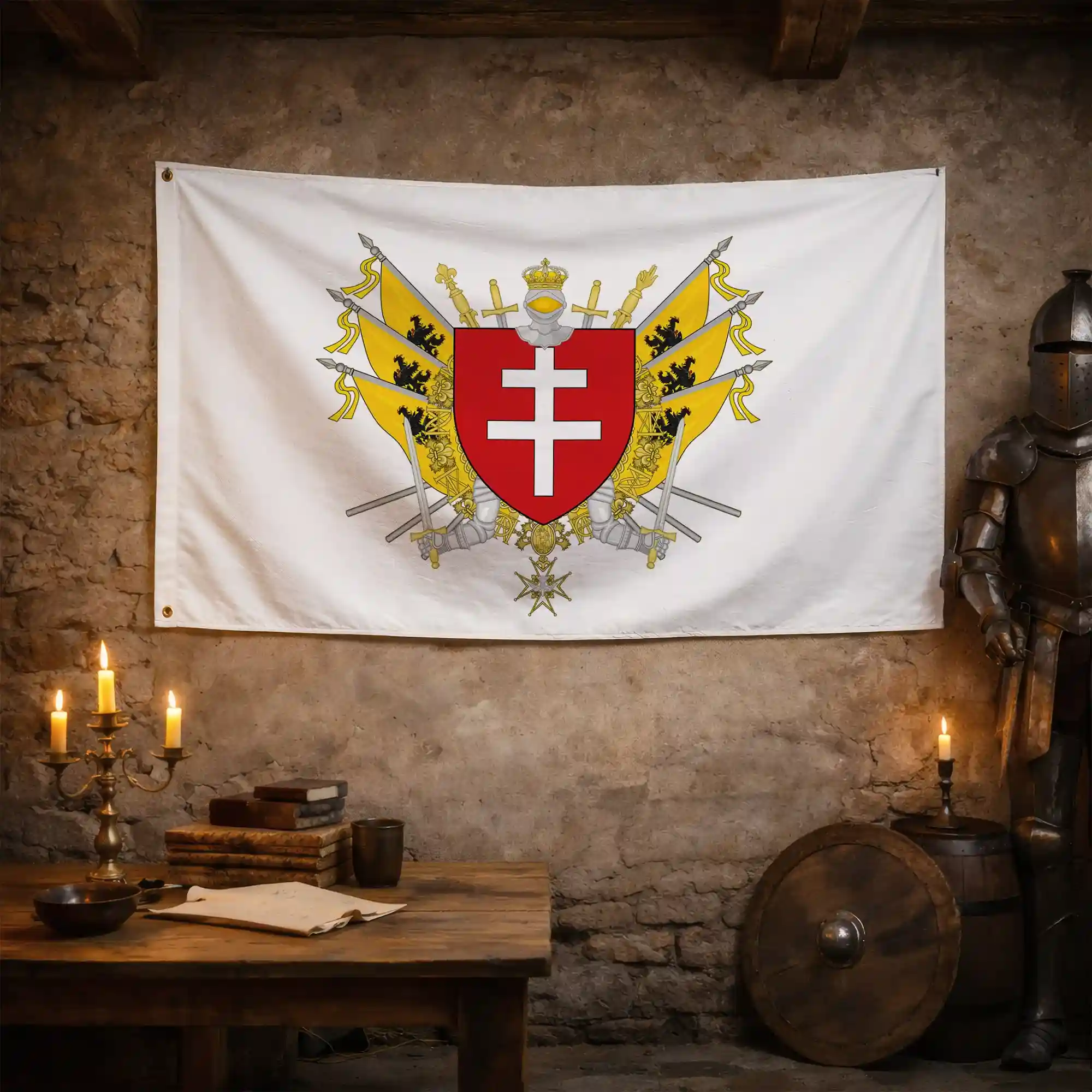 Drapeau - Blason de Saint-Omer - Image 3