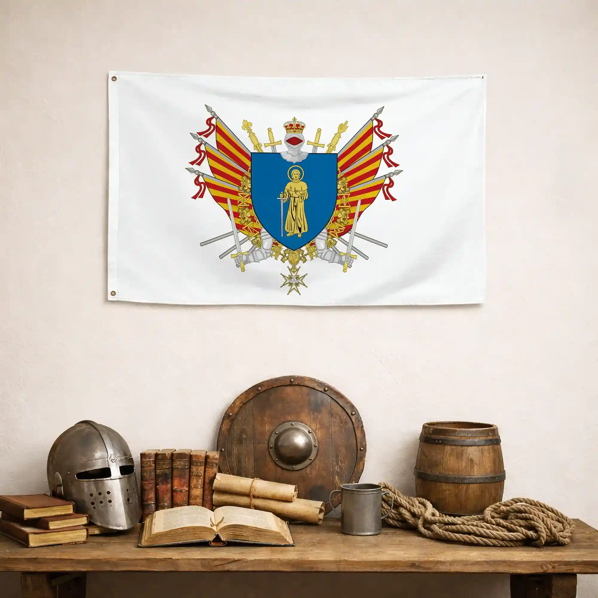 Drapeau - Blason de Saint-Tropez - Image 4