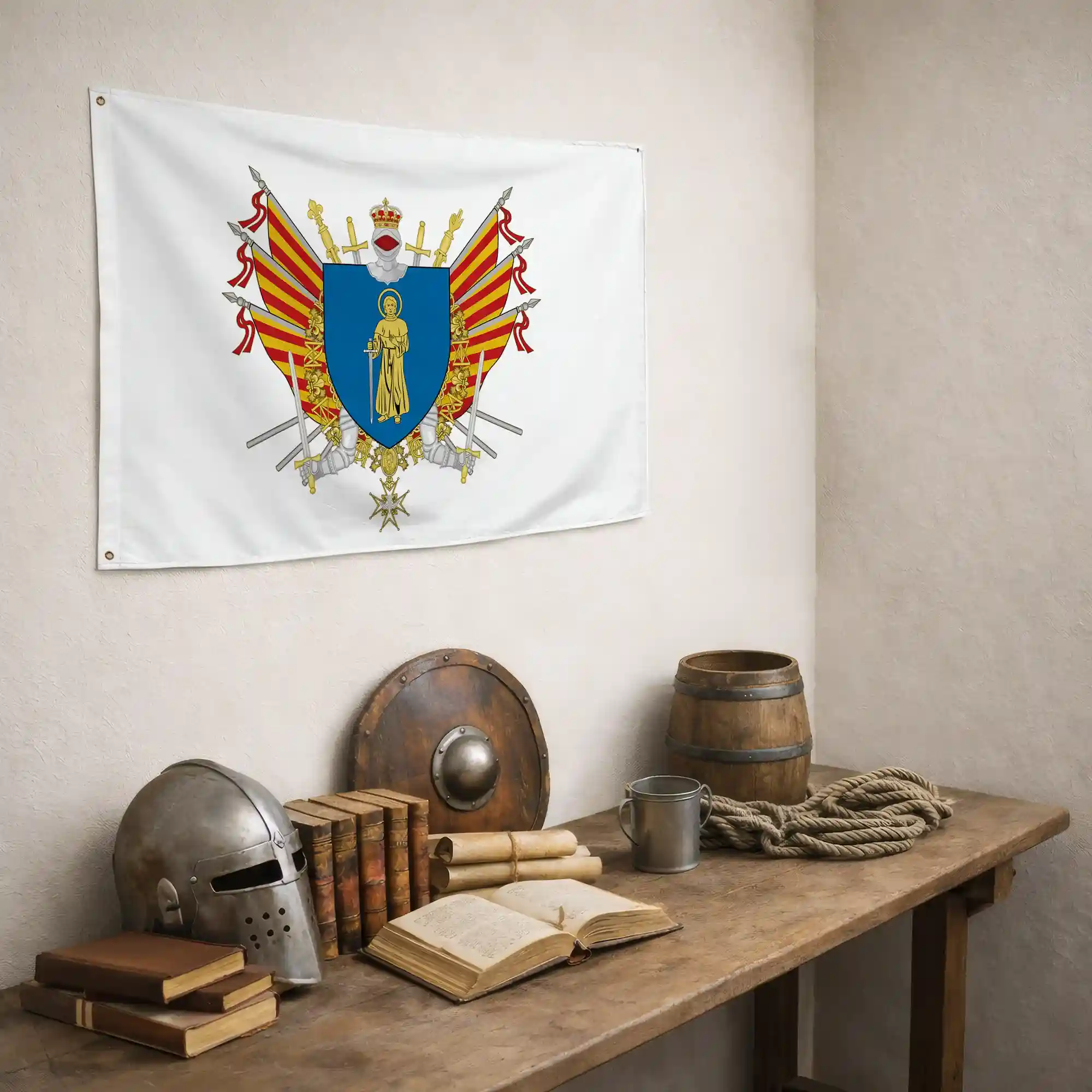Drapeau - Blason de Saint-Tropez - Image 5