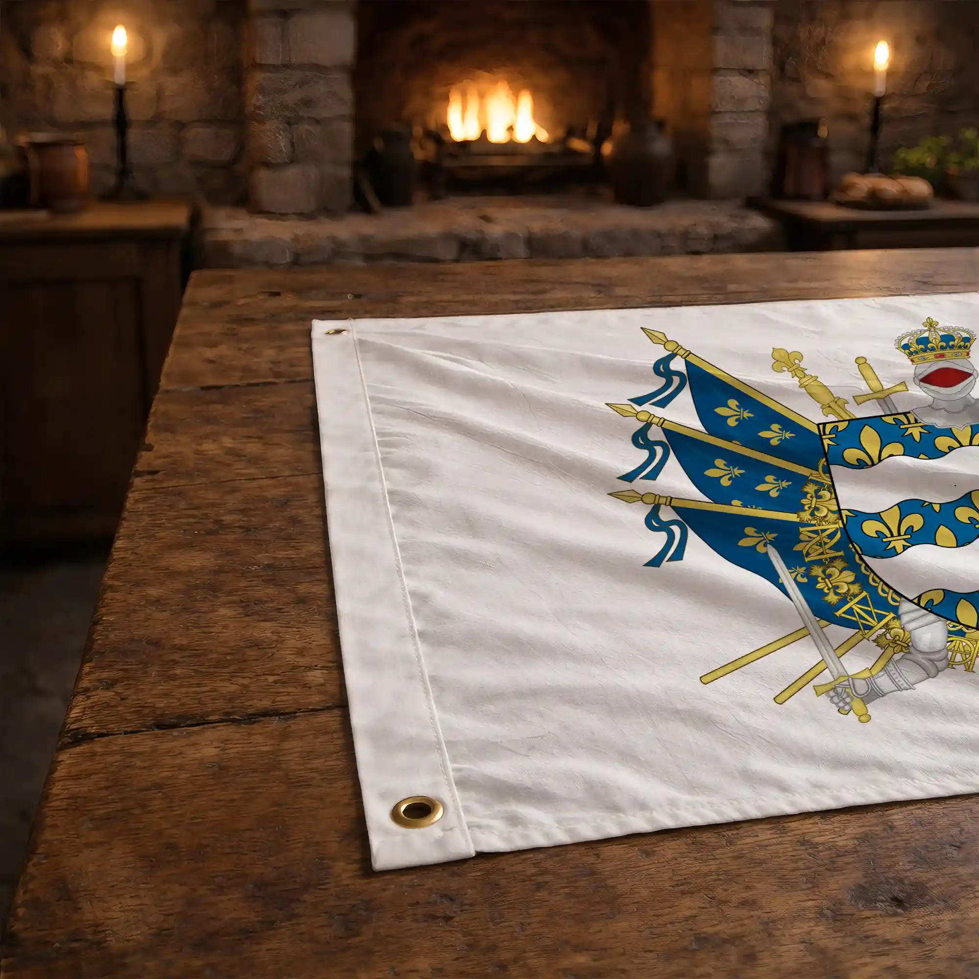 Drapeau - Blason de Seine-et-Marne (77) - Image 4