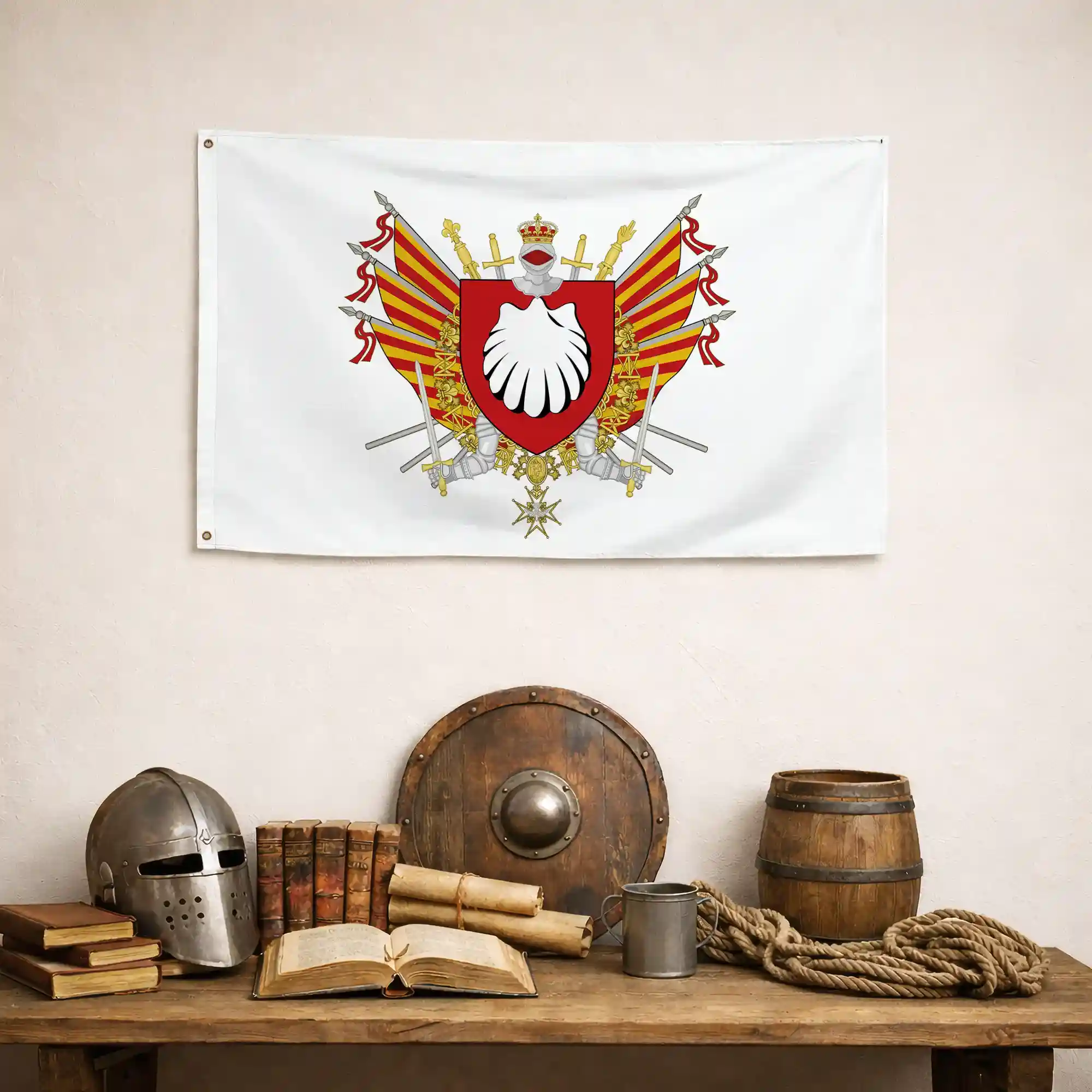 Drapeau - Blason de Six-Fours-les-Plages - Image 4