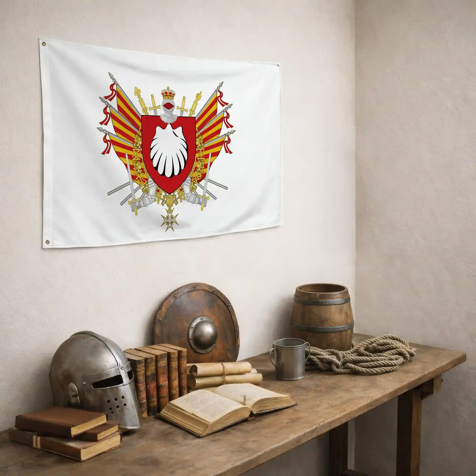 Drapeau - Blason de Six-Fours-les-Plages - Image 5