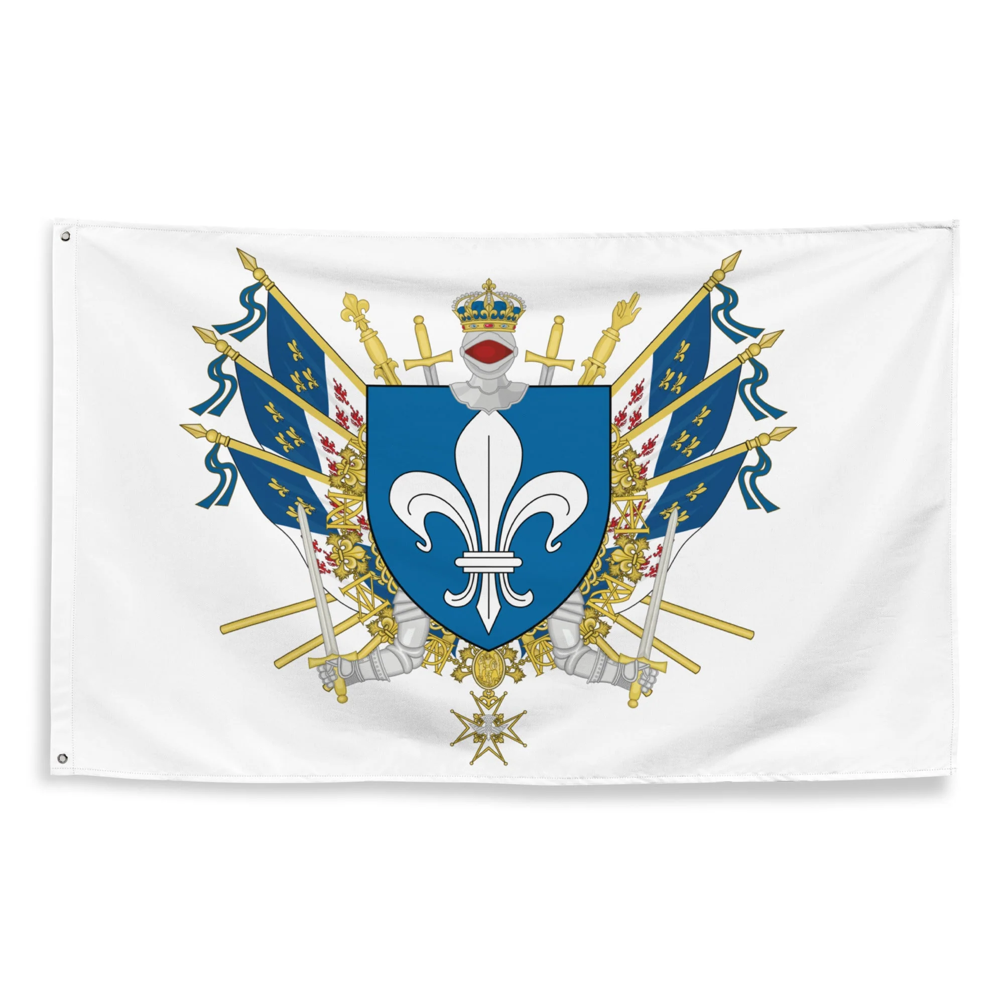 Drapeau - Blason de Soissons