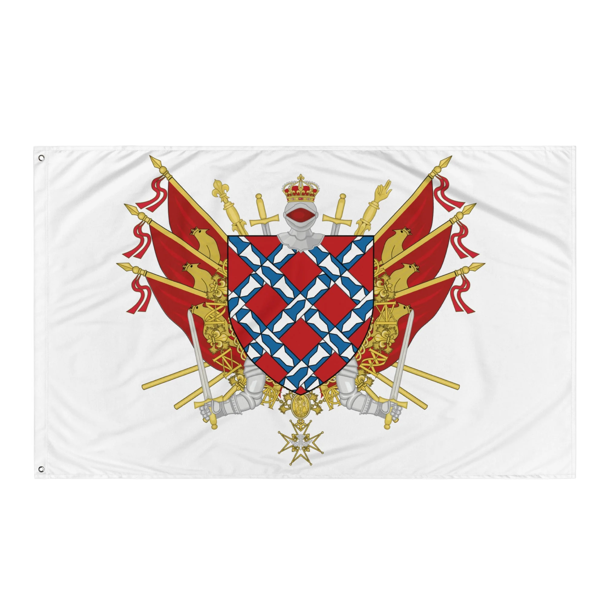 Drapeau - Blason de Surgères - Image 3