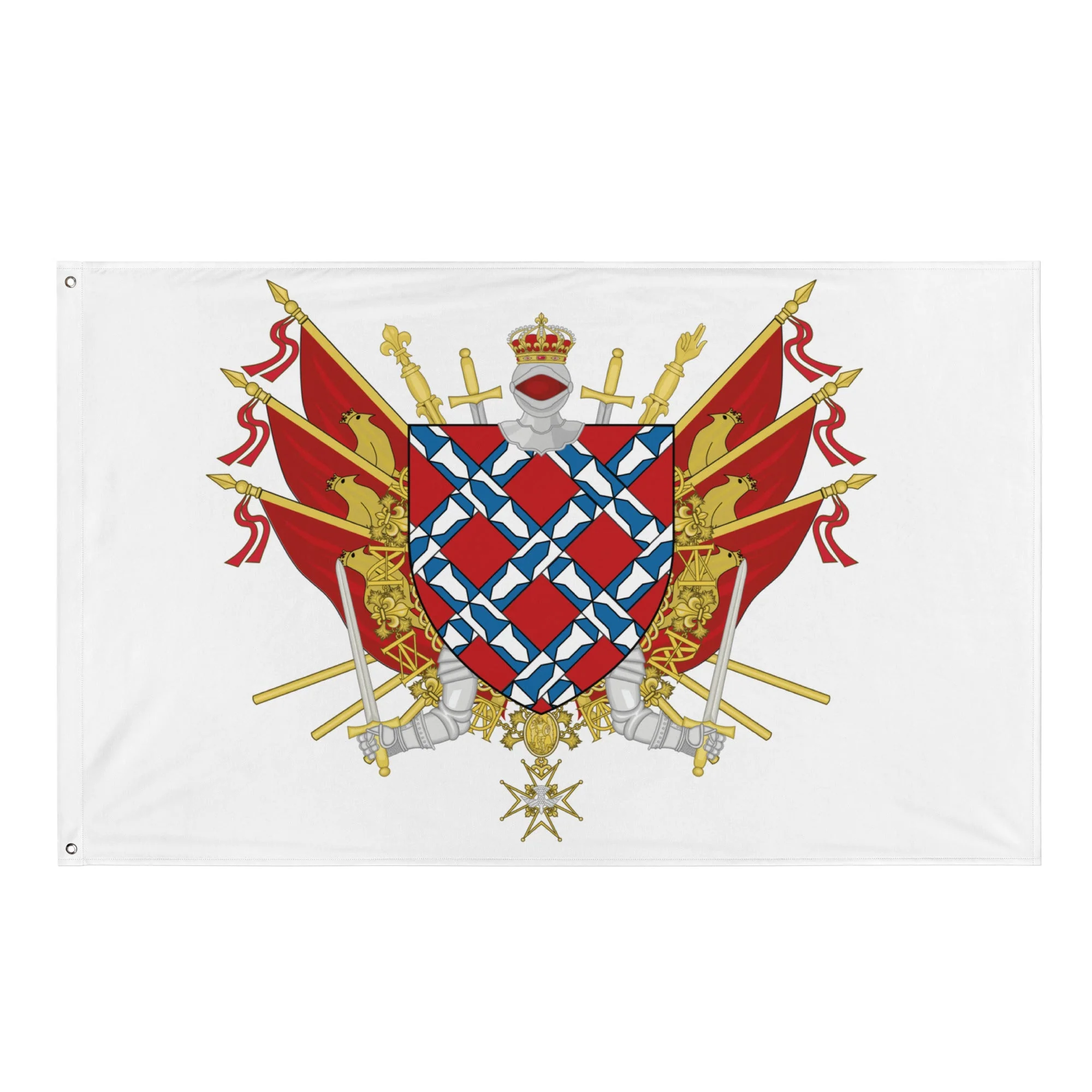 Drapeau - Blason de Surgères - Image 4
