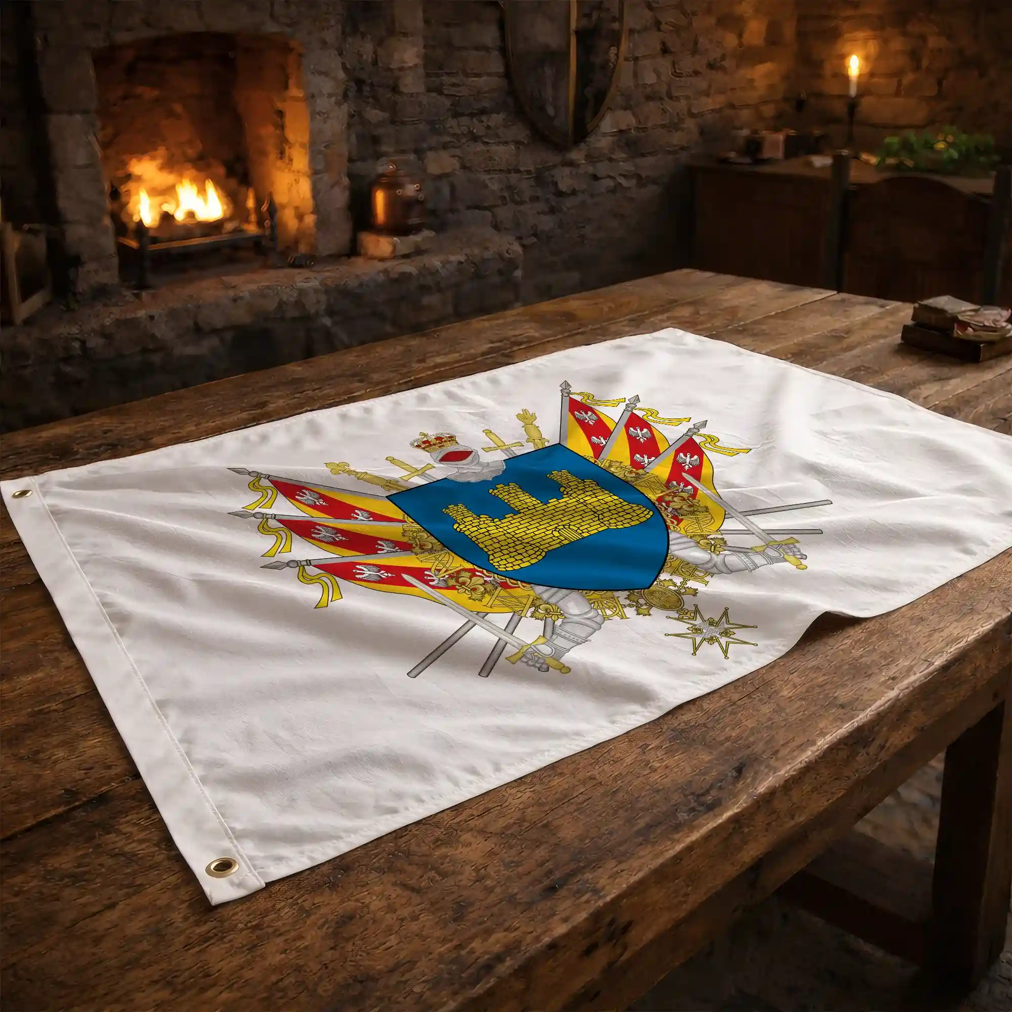 Drapeau - Blason de Thionville - Image 2