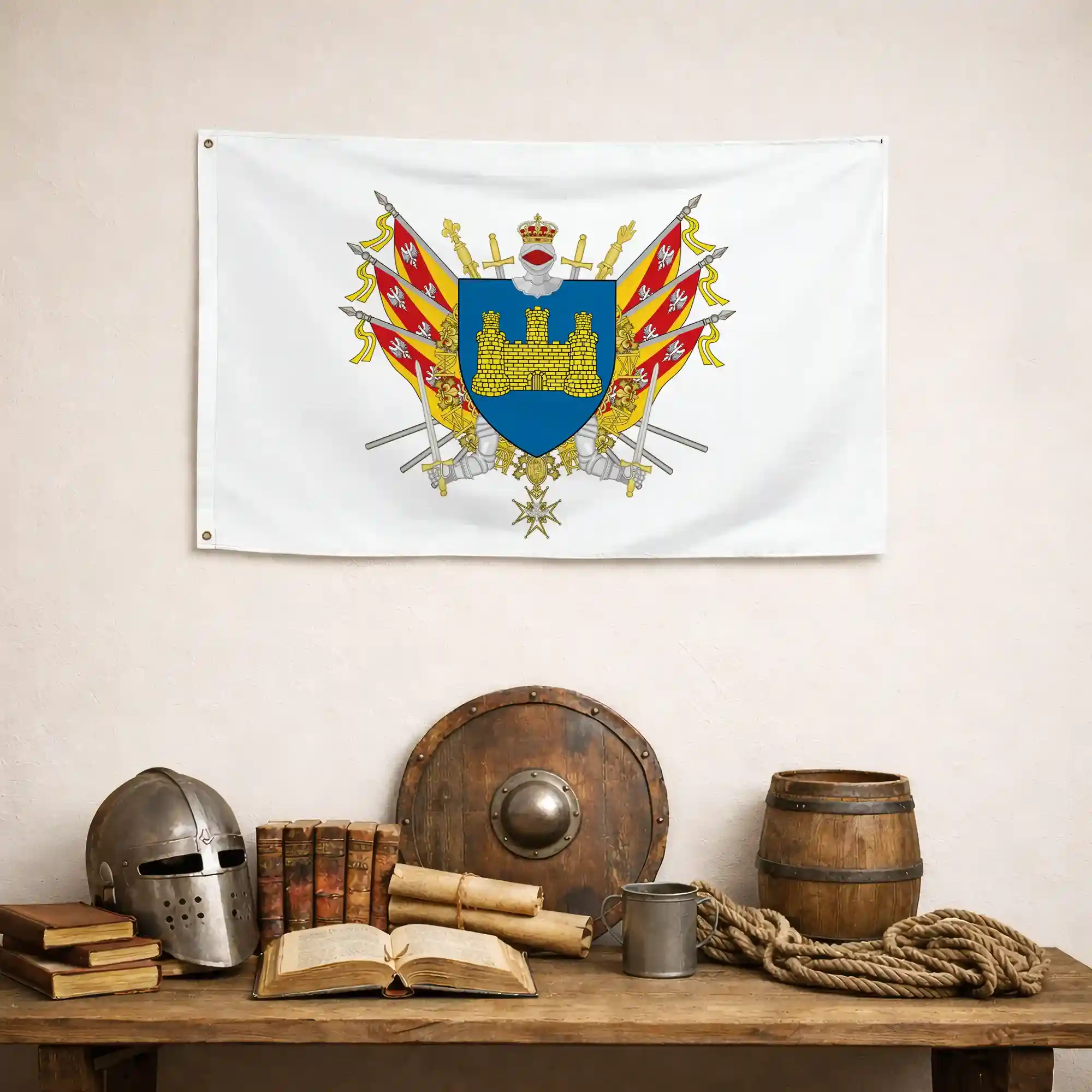 Drapeau - Blason de Thionville - Image 4
