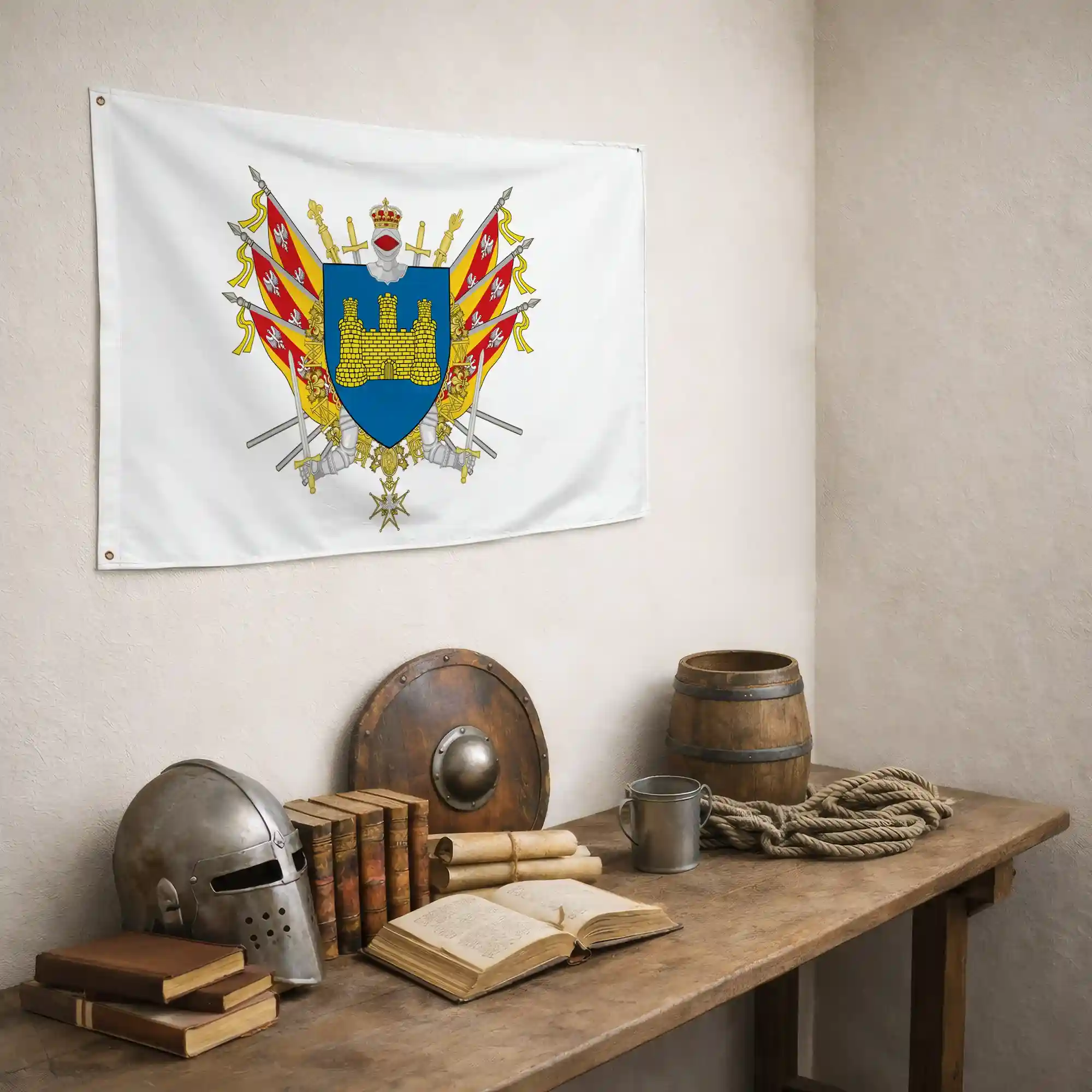 Drapeau - Blason de Thionville - Image 5