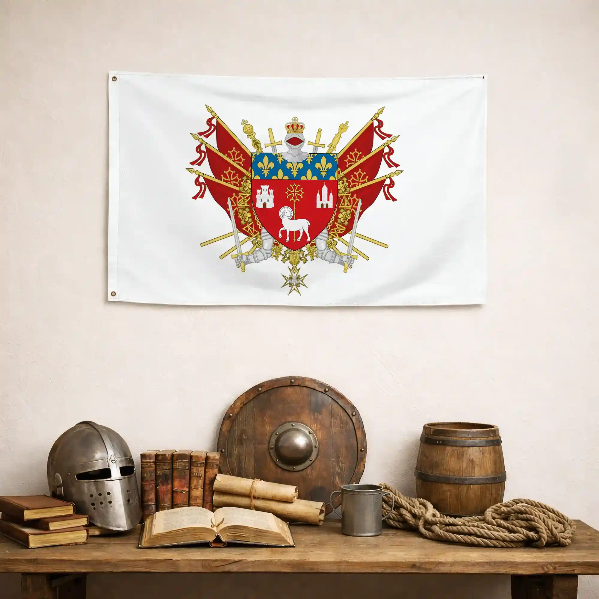Drapeau - Blason de Toulouse - Image 4